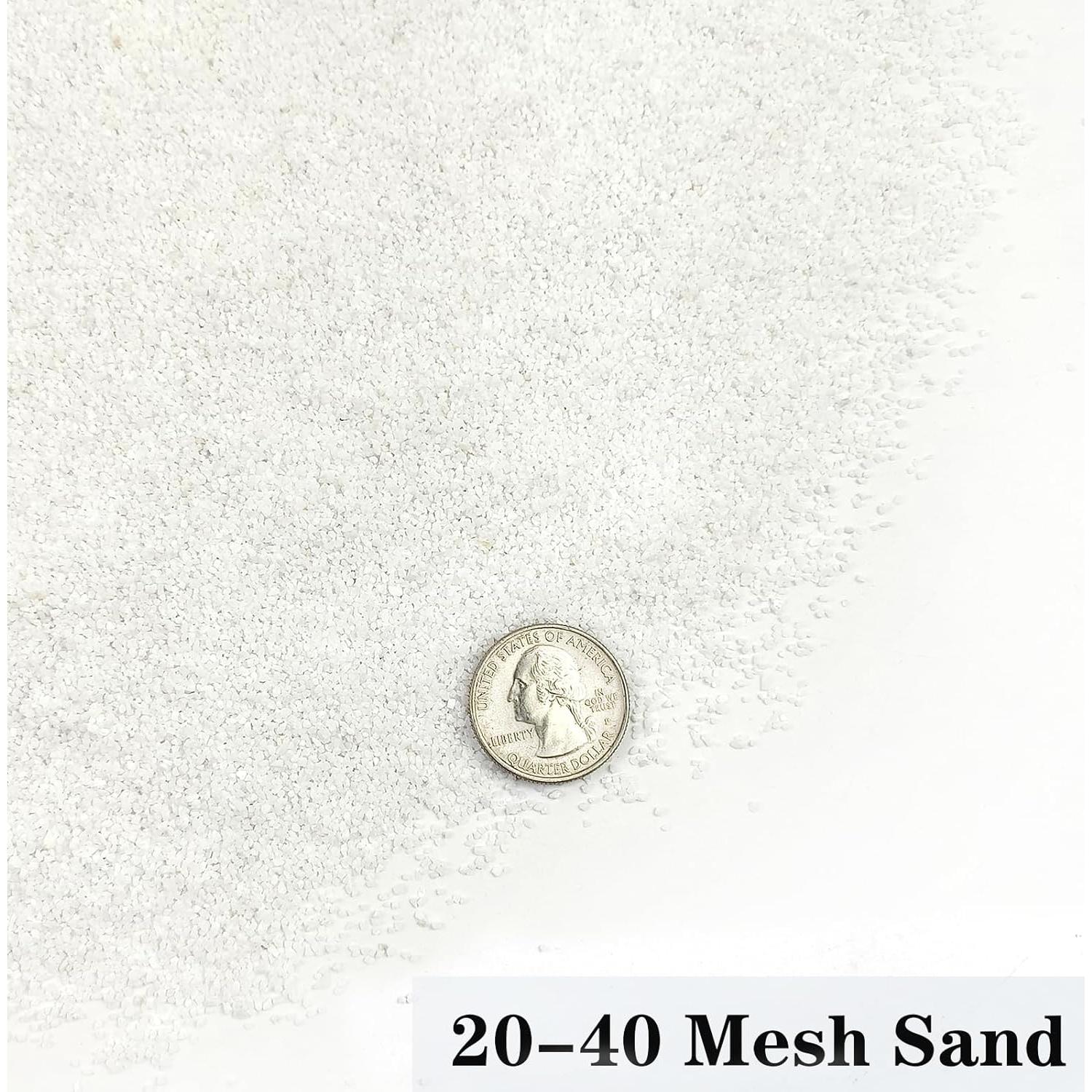 Arena de Acuario YISZM 0.91 kg Blanca para Acuascaping