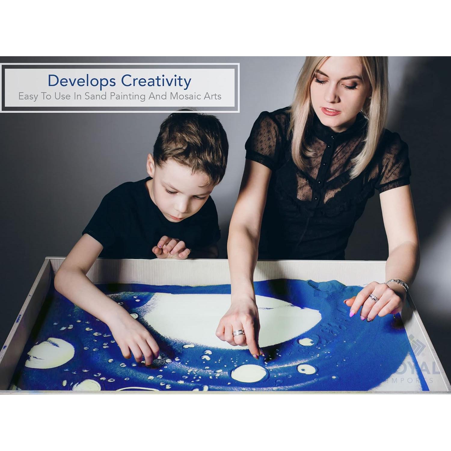 Arena Decorativa de Playa Royal Imports 2.04 kg Blanca