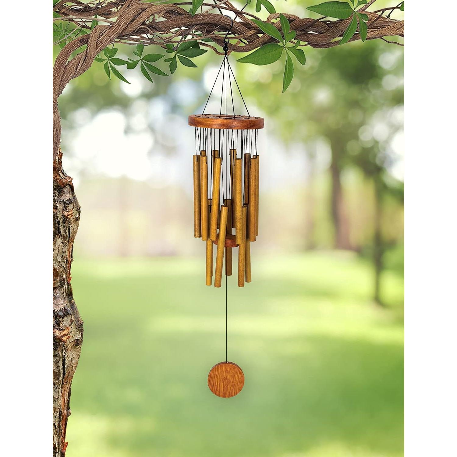 Campana de Viento Zen Diseños Sunset Vista 66 cm Bambú