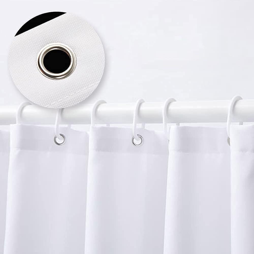 Cortina de Ducha ZKJSMGS Verde Púrpura 178x178 cm Spa Floral