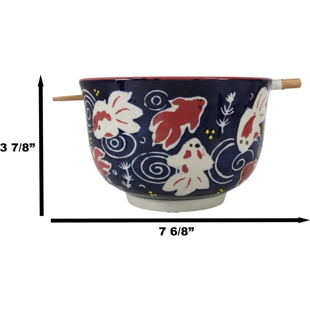 Cuenco Grande de Sopa Ebros Gift 15.88 cm con Palillos