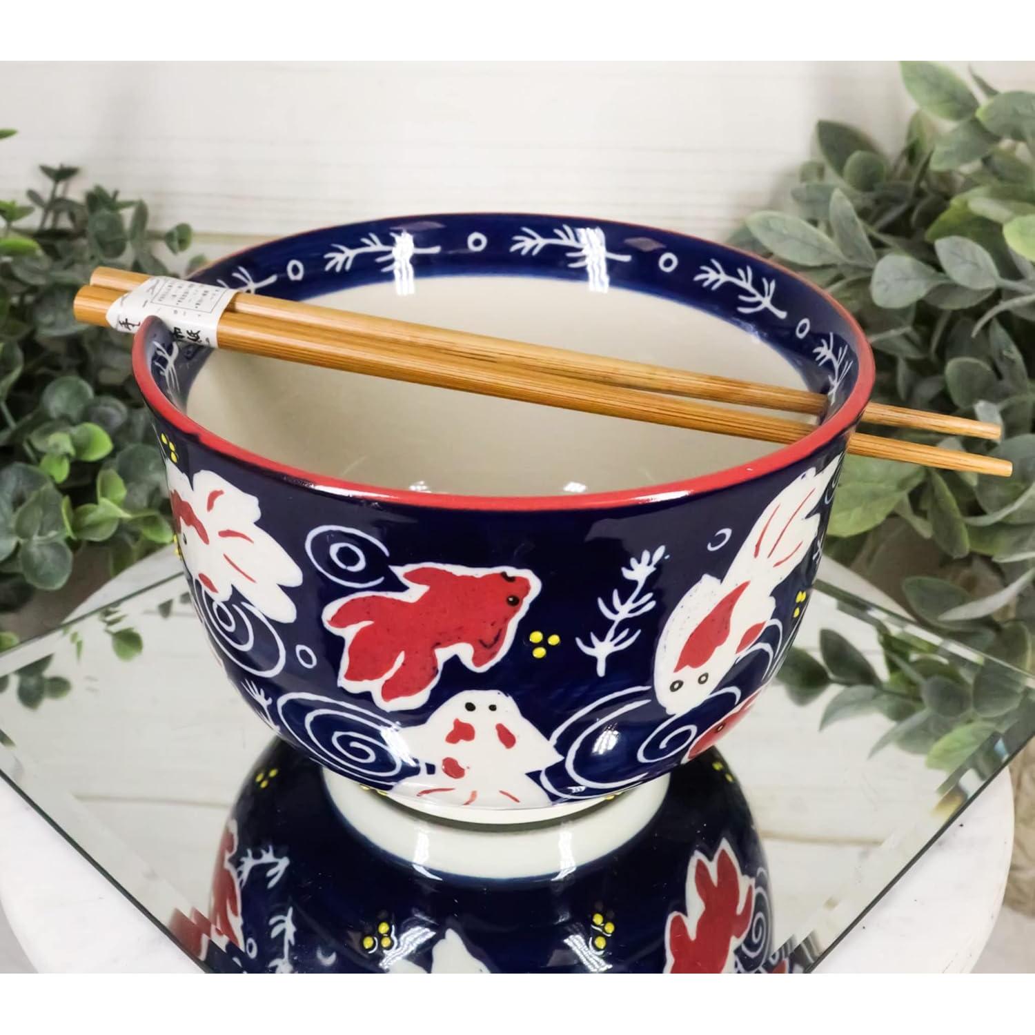 Cuenco Grande de Sopa Ebros Gift 15.88 cm con Palillos