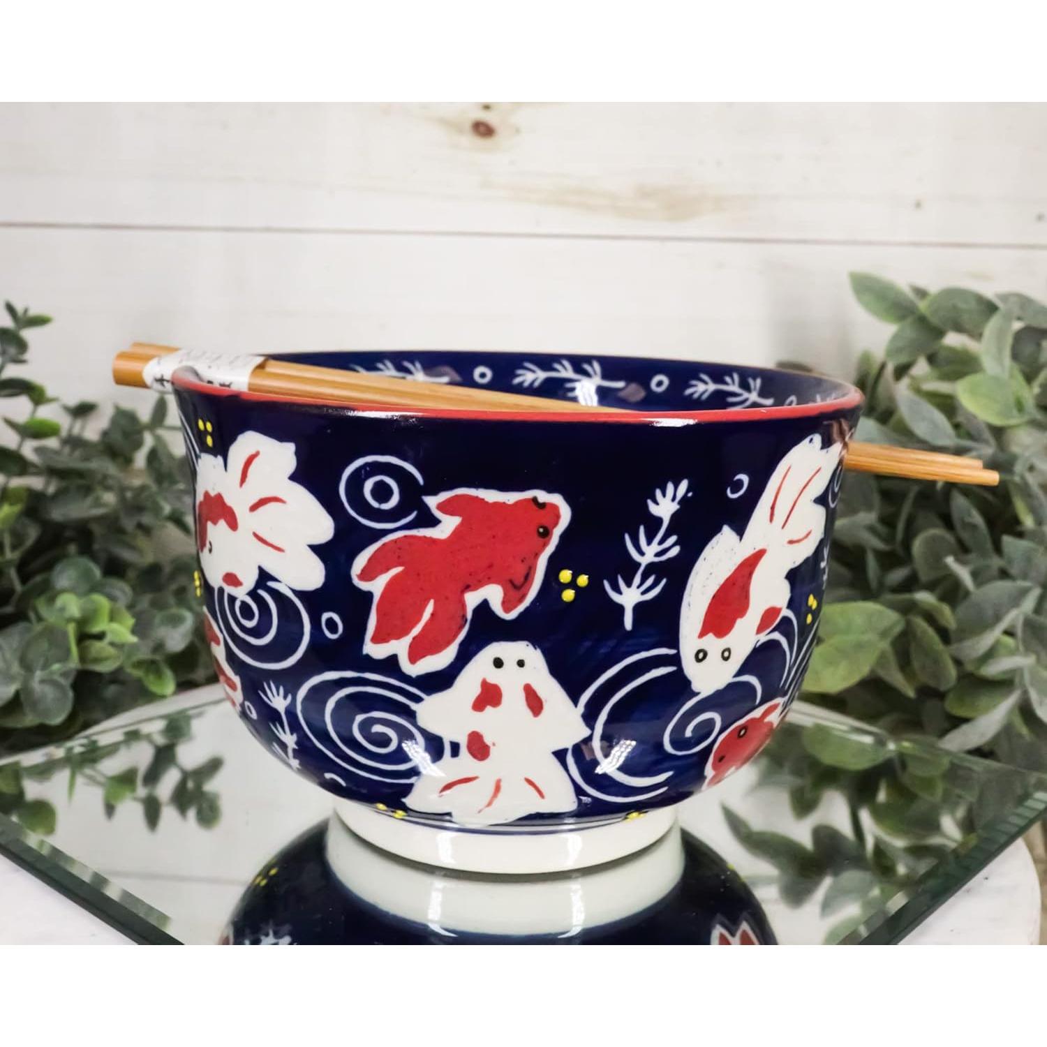 Cuenco Grande de Sopa Ebros Gift 15.88 cm con Palillos