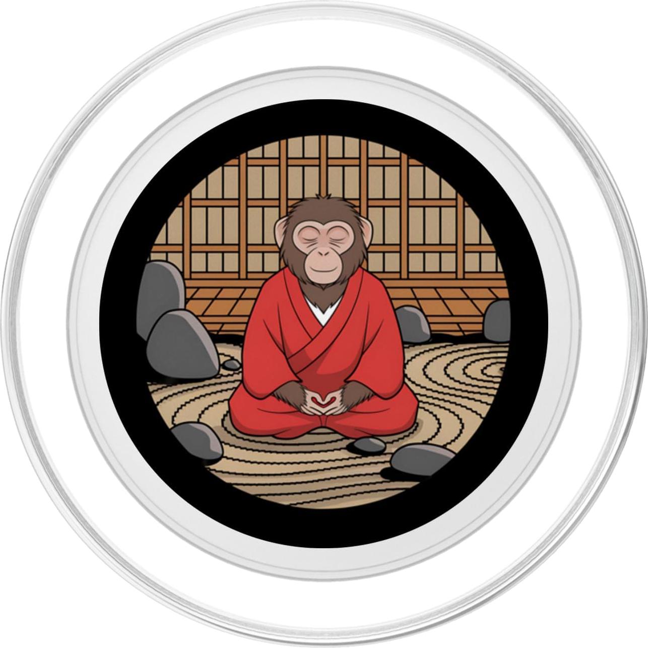 PopSockets PopGrip Magnético Mono Meditador Jardín Zen