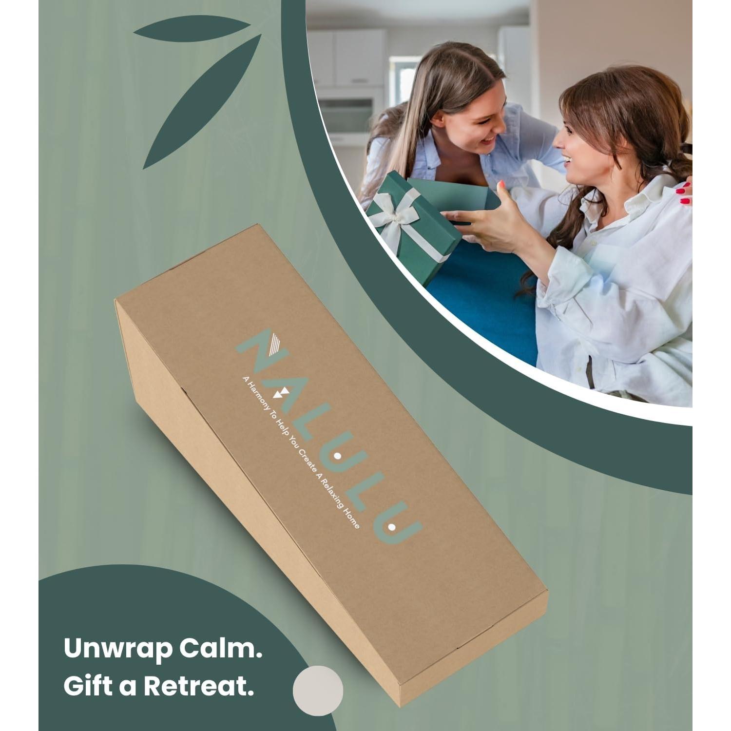 Campana de Viento de Bambú Nalulu Flory - Hecha a Mano, 40.6 cm