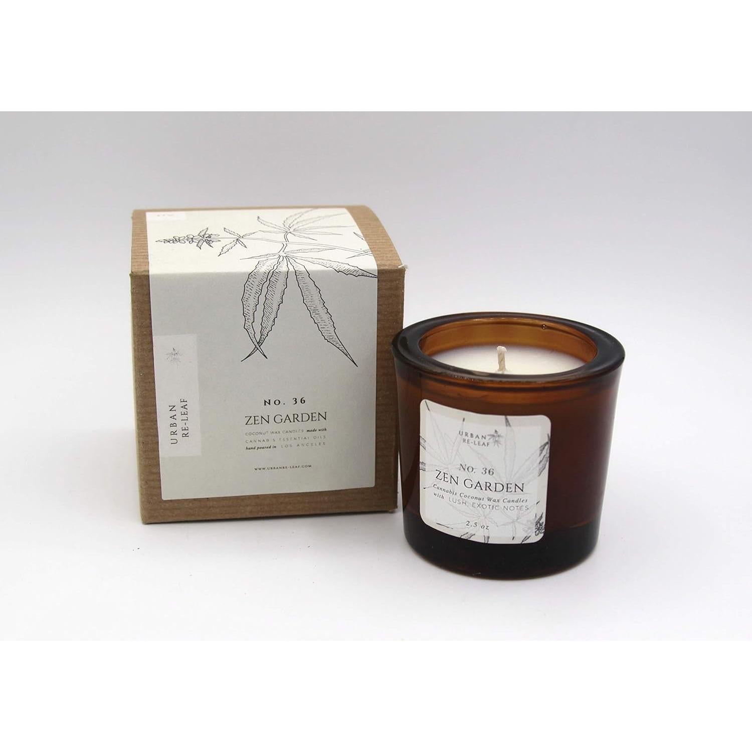 Vela Votiva de Cera de Coco Jardín Zen - Aromas Naturales