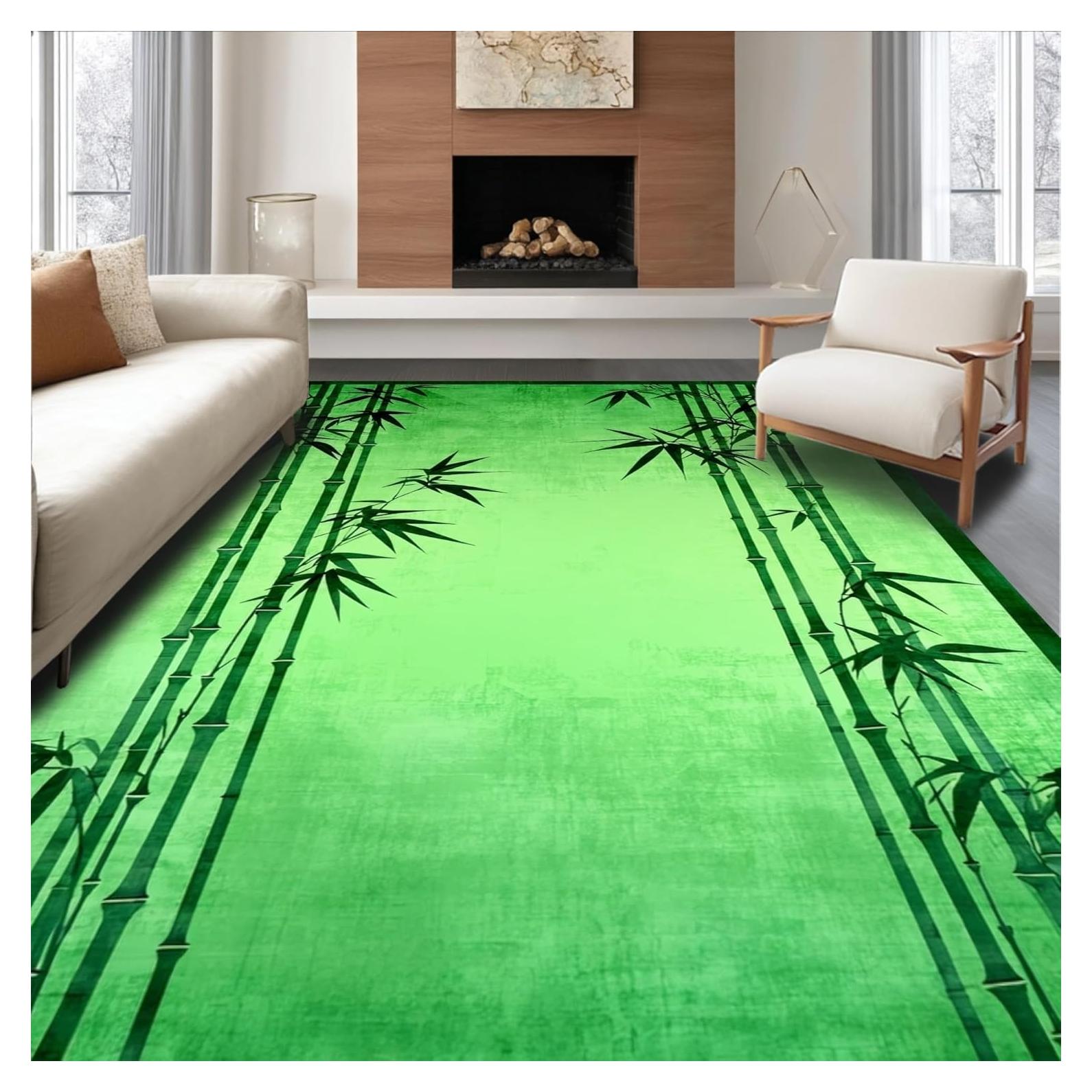 Alfombra de Área ODIKA 0.91x1.52m Antideslizante Lavable