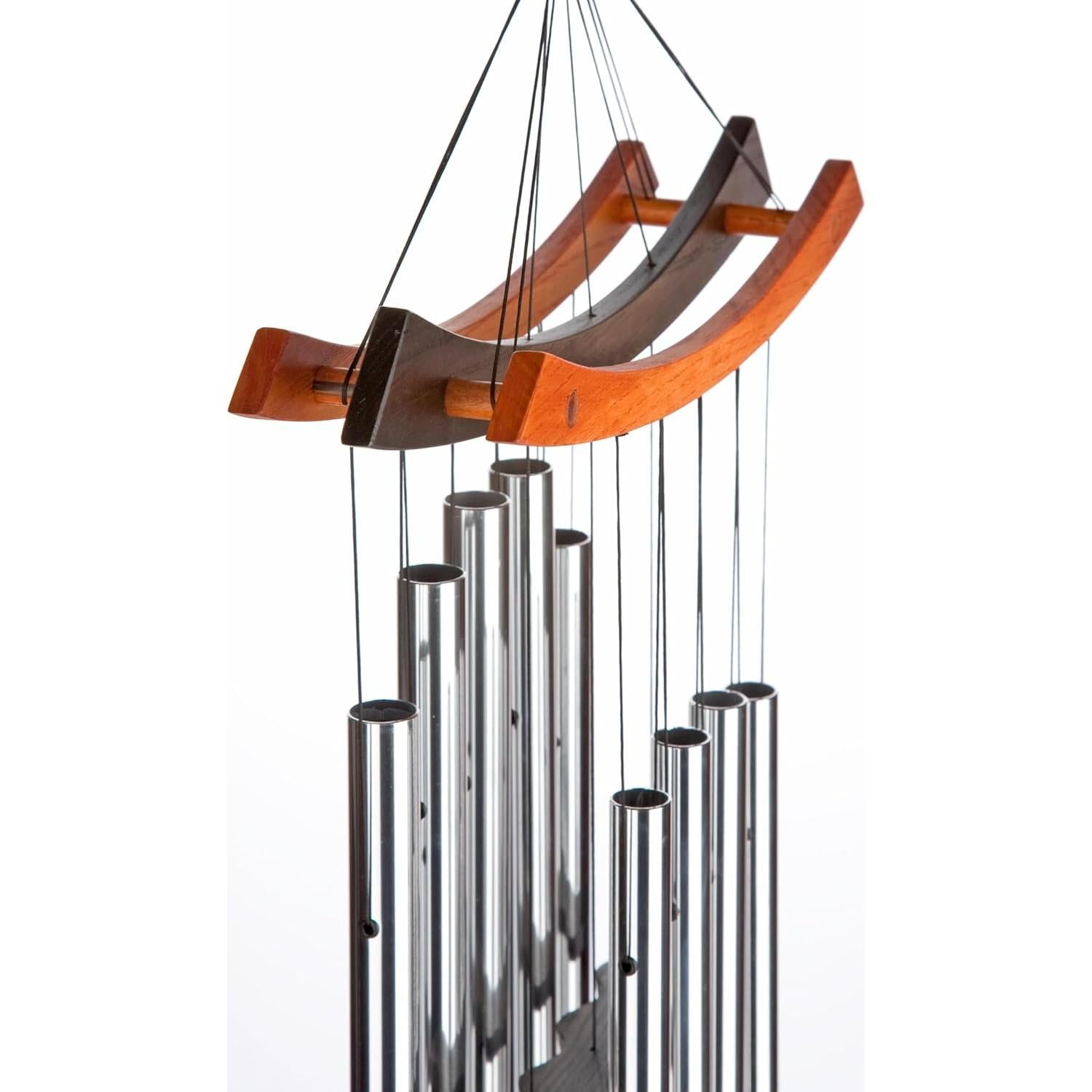 Campana de Viento Woodstock Chimes 86 cm Plata Resistente