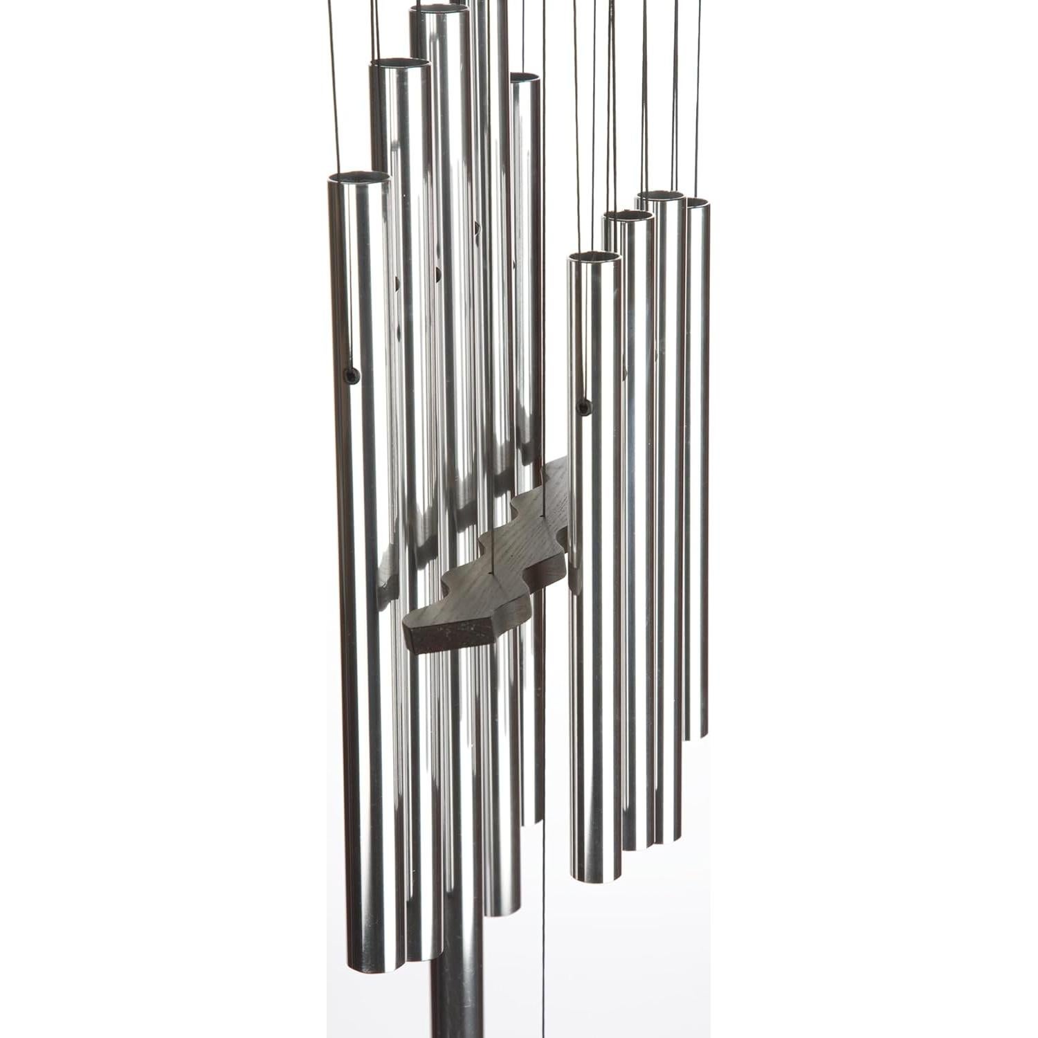 Campana de Viento Woodstock Chimes 86 cm Plata Resistente