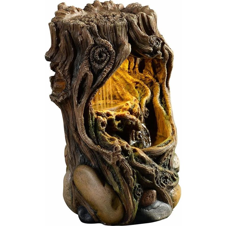 Fuente de Agua GOSSI Tocón Decorativa con Sonido Relajante