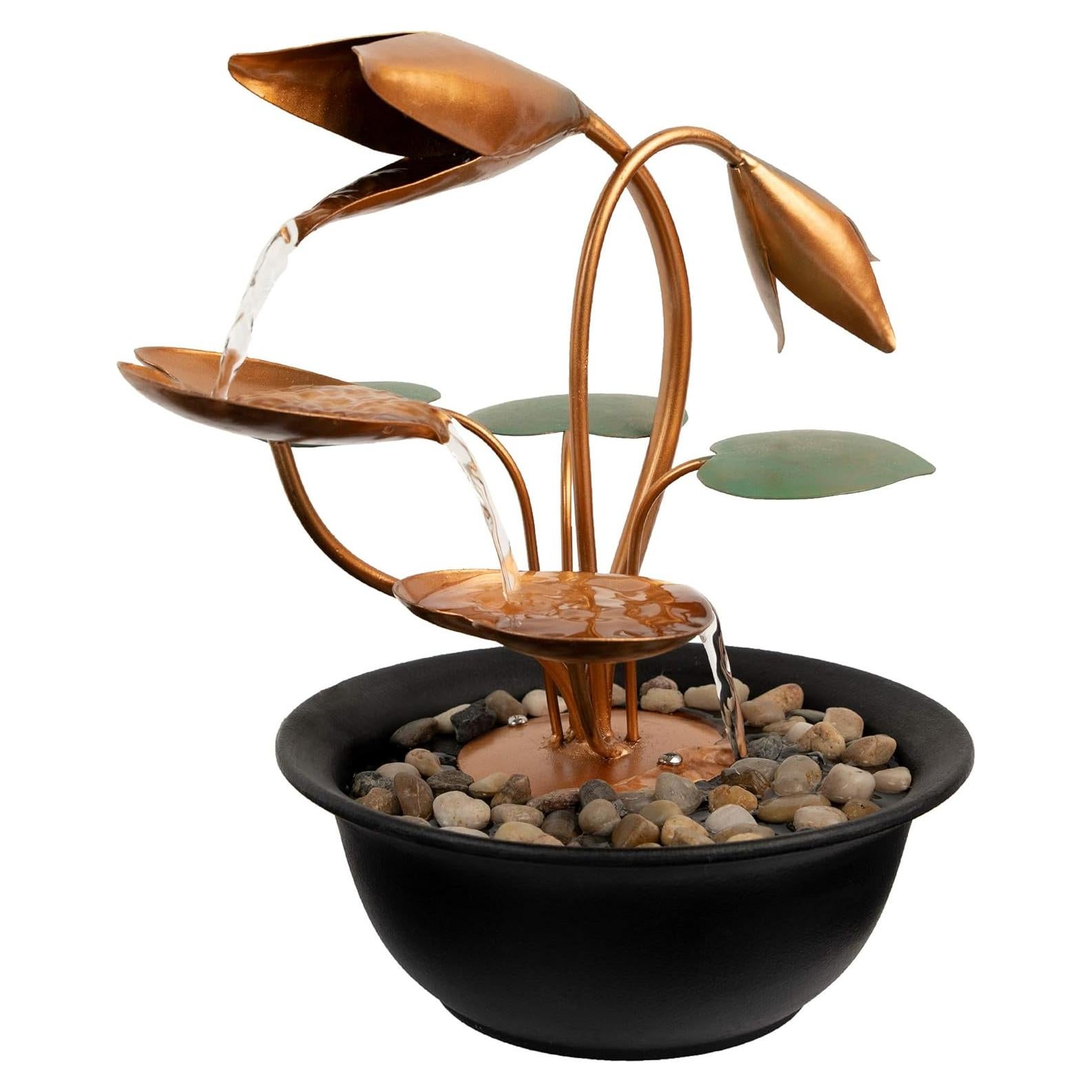 Fuente de Agua de Mesa Pure Garden 26.67 cm Decorativa