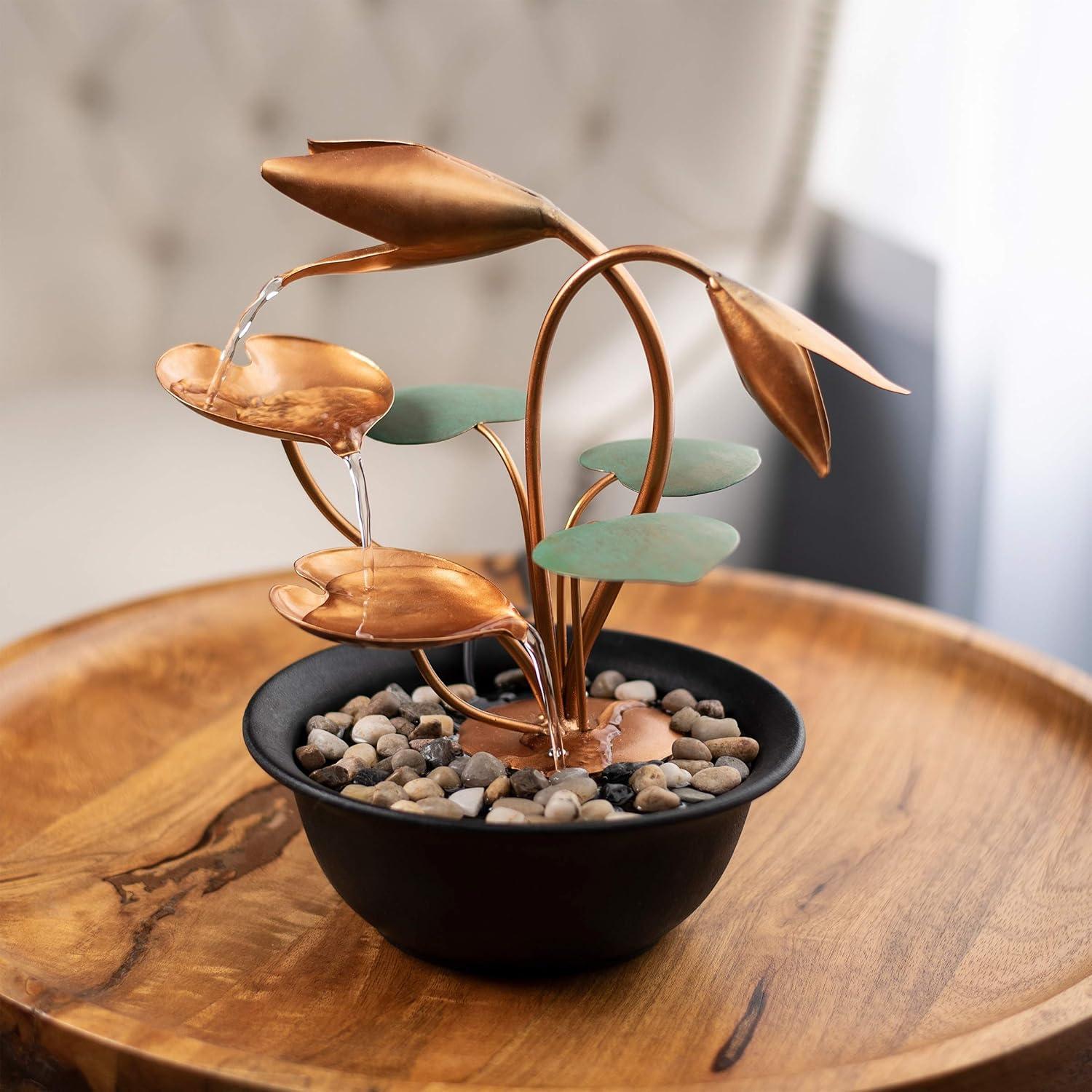 Fuente de Agua de Mesa Pure Garden 26.67 cm Decorativa