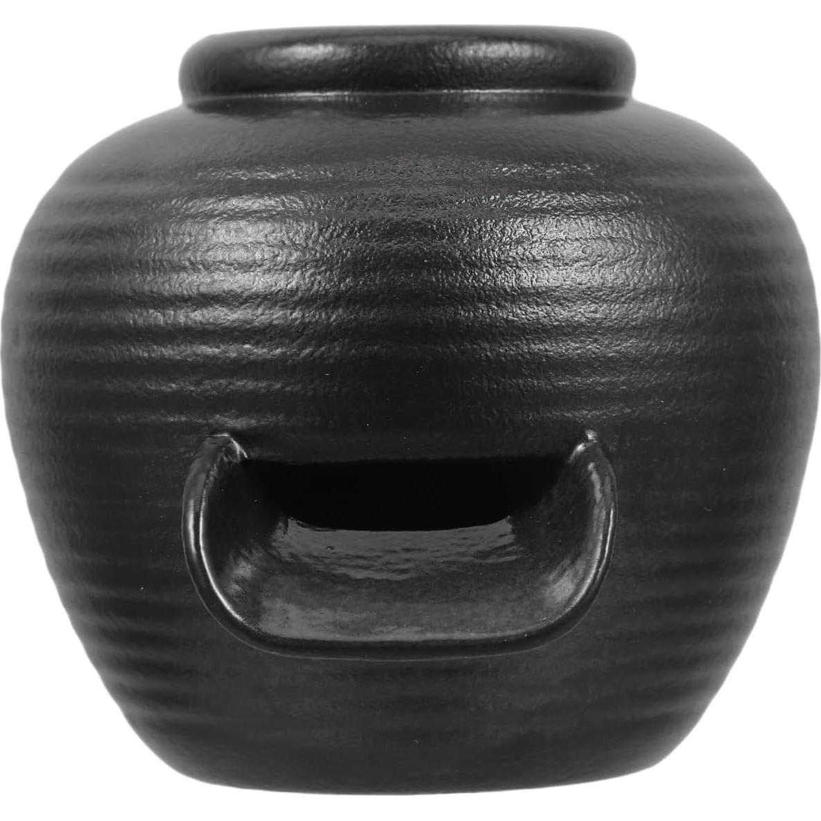 Jarrón de Cerámica Vintage Ibasenice para Fuente Acuática 9x8x4cm