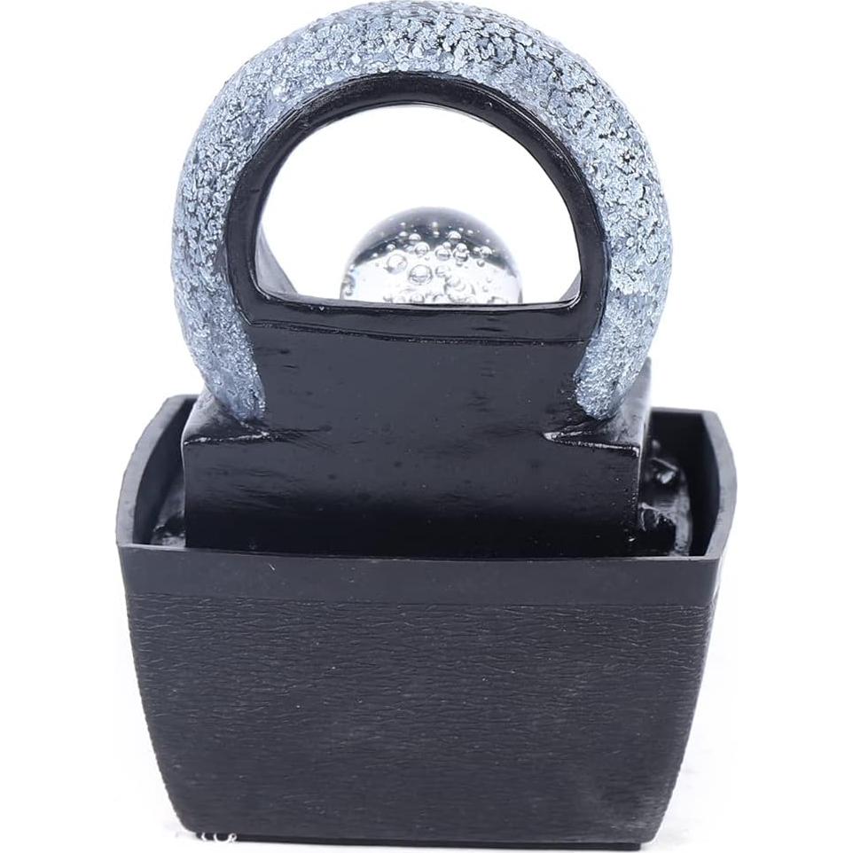 Fuente de Agua de Mesa Gdrasuya10 con Luz LED y USB