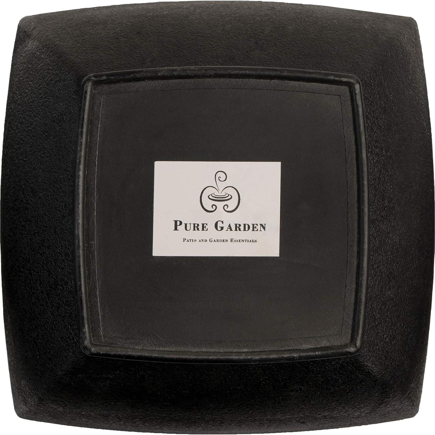 Fuente de Agua de Mesa Pure Garden con Luz LED Multicolor