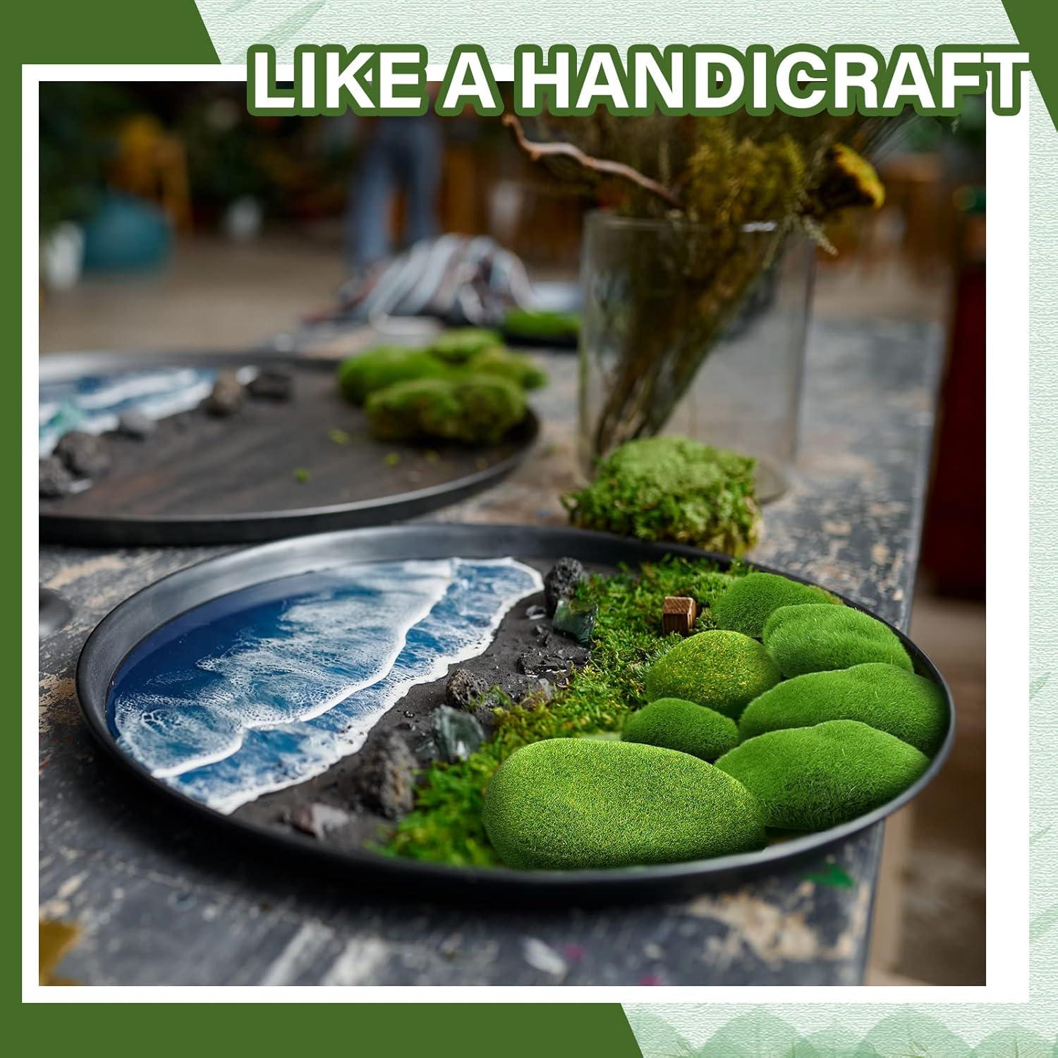 Bolas de Musgo Verde Tigeen 100 Pcs Decorativas 4.6-11.4 cm