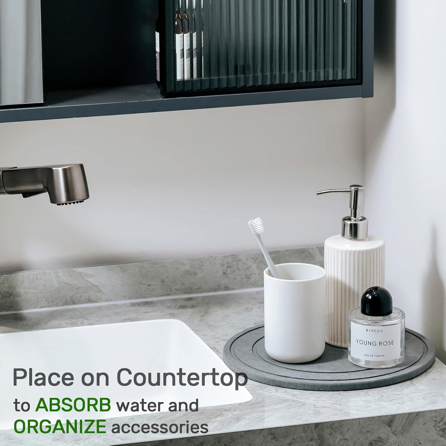 Plato de Tierra Diatomácea Relime 20cm para Plantas Interior