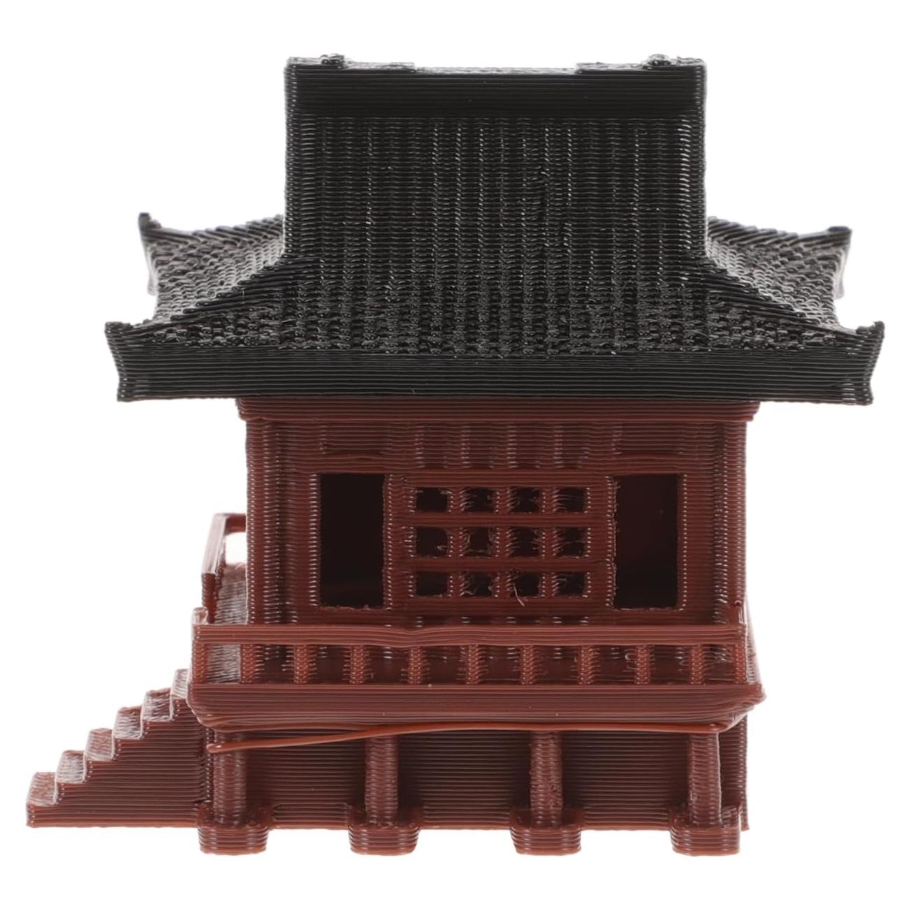 Estatua Mini Pagoda HANABASS 4.3 cm Decoración Jardín Zen