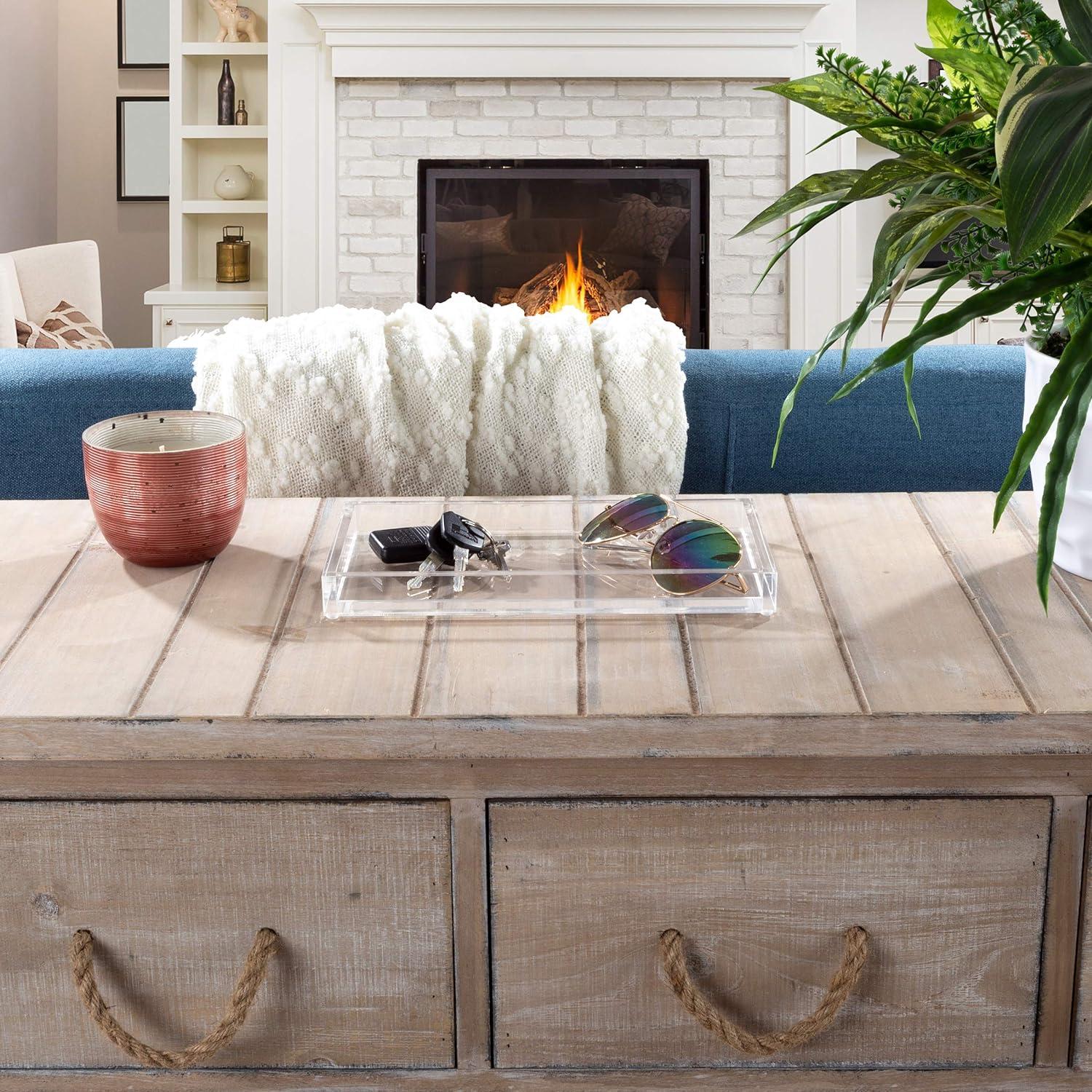 Organizador de Bandeja Acrílica Lavish Home 26.67x15.24 cm