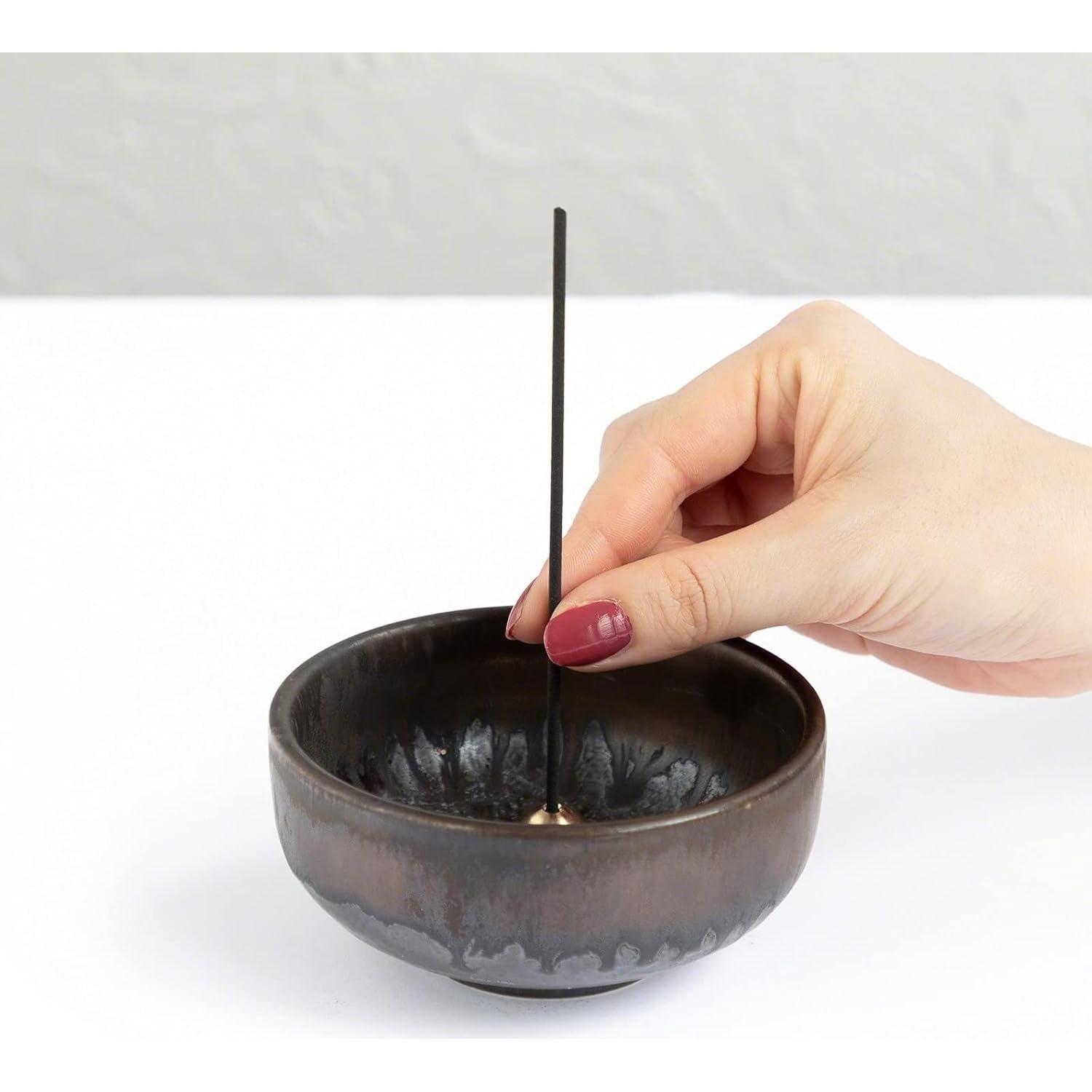 Varitas de Incienso Asayu Japón Jardín Zen 40g Hechas en Japón