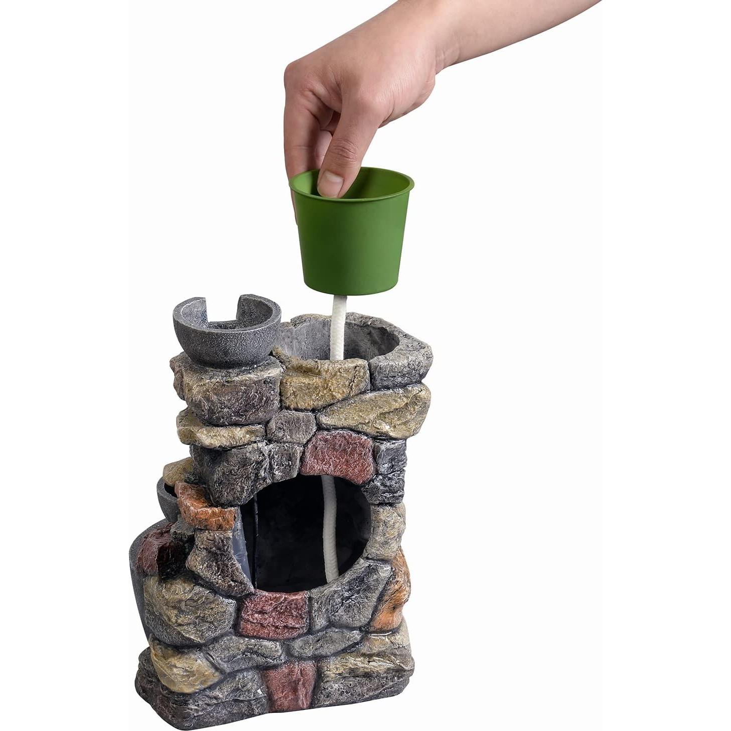 Fuente de Interior Haobos 4-Bolsas con Maceta y Sonido Relajante