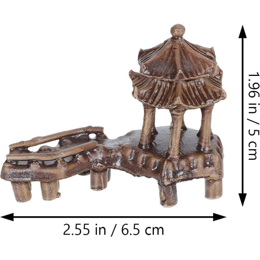 Estatuas Miniatura de Pagoda YARDWE 5 Piezas Jardín Zen