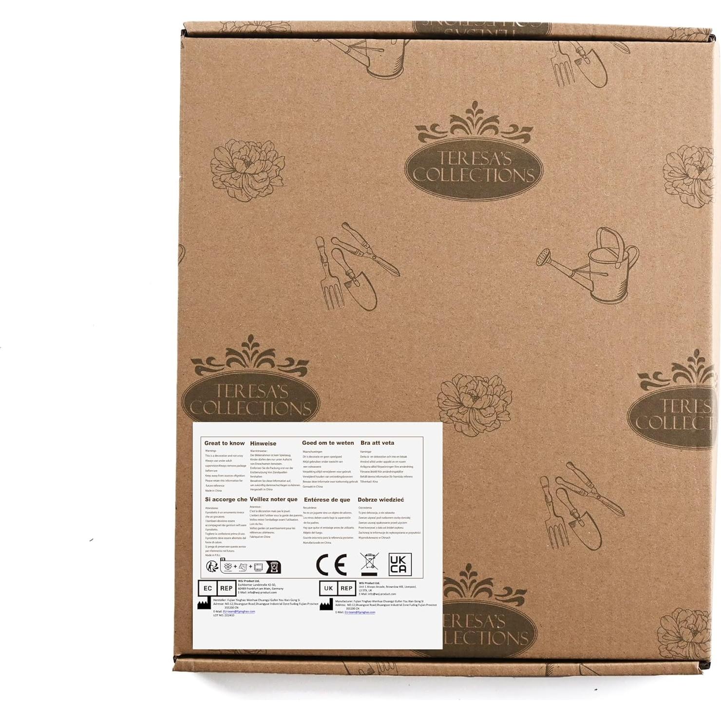 Estaca Decorativa Solar de Jardín TERESA'S 99 cm Azul