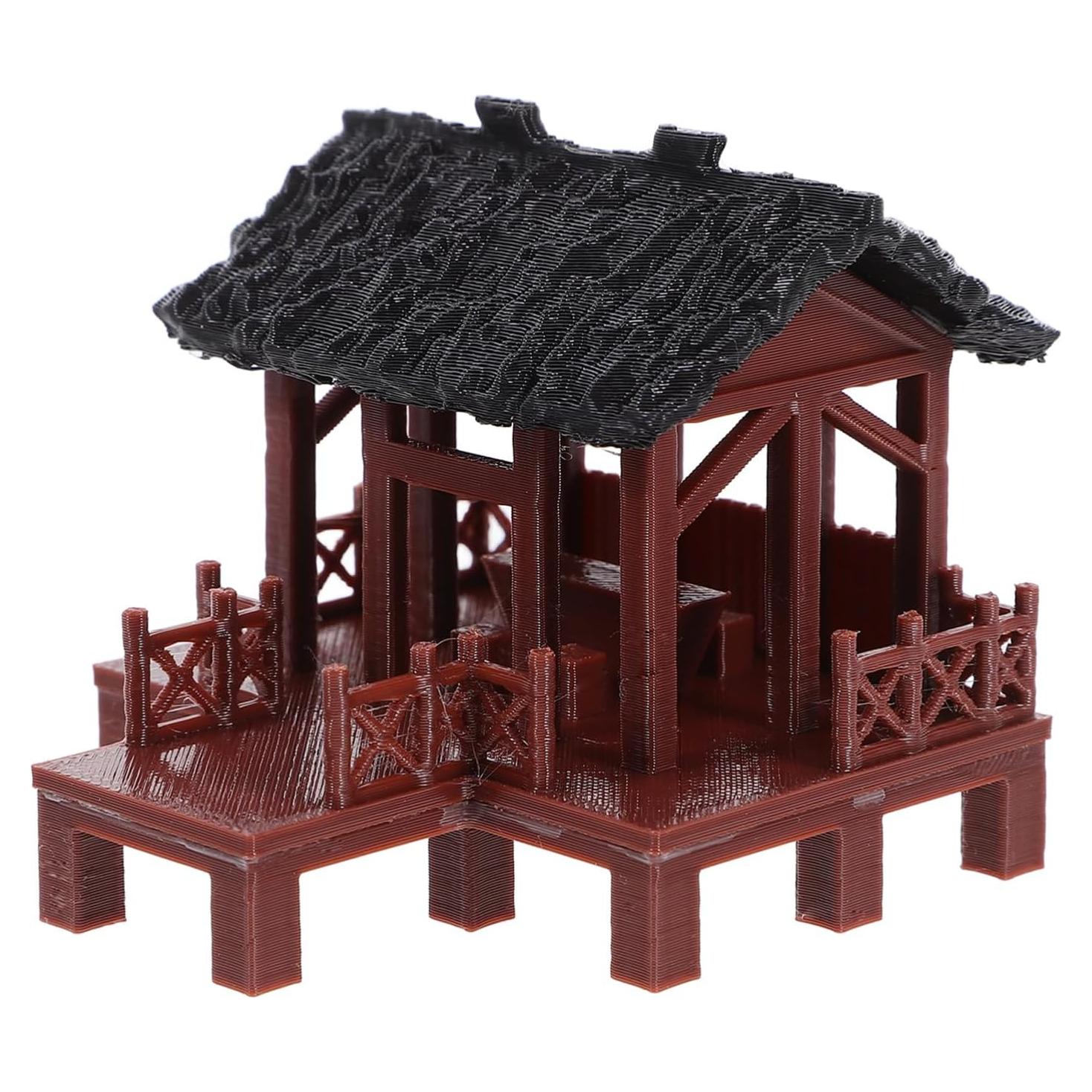 Estatua Mini Pagoda Zerodeko 6x6 cm Decoración Jardín Zen