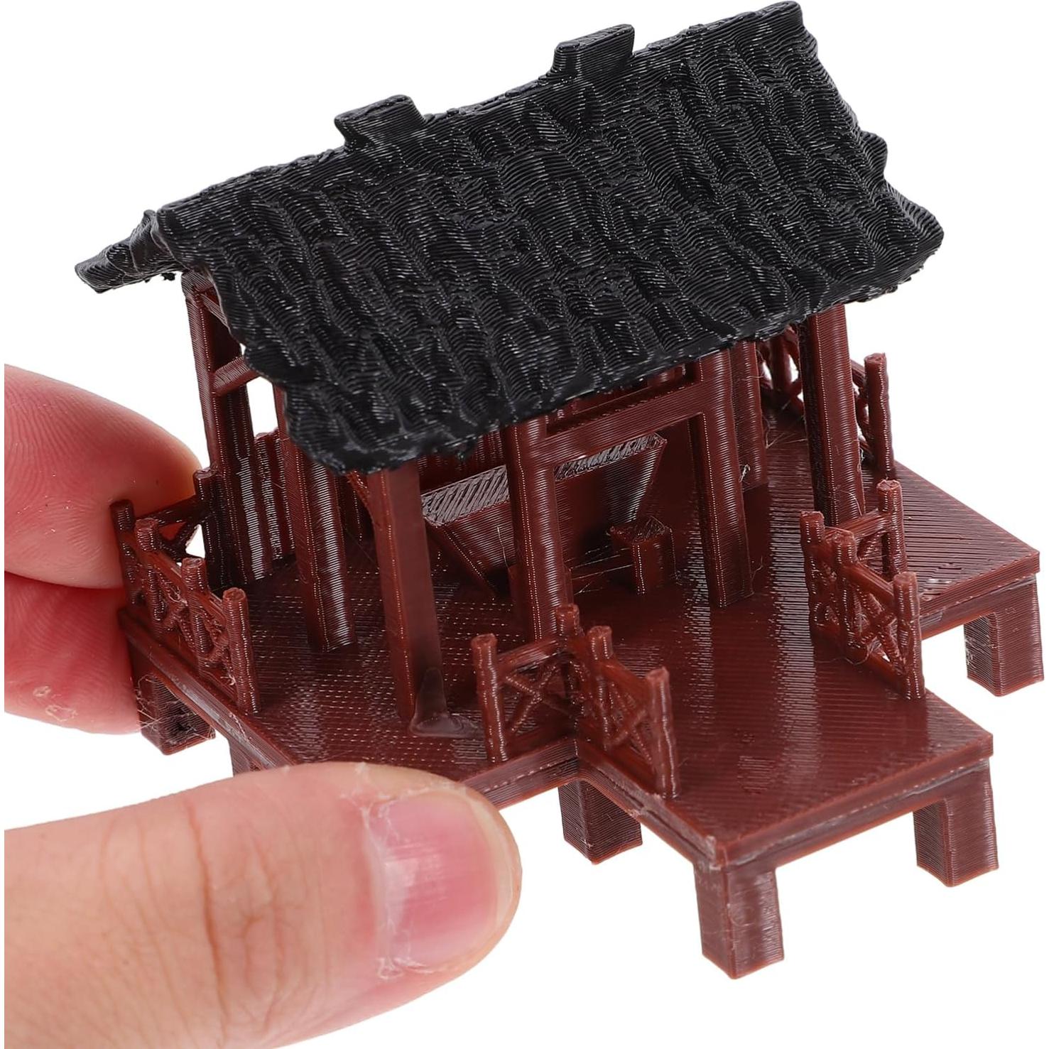 Estatua Mini Pagoda Zerodeko 6x6 cm Decoración Jardín Zen