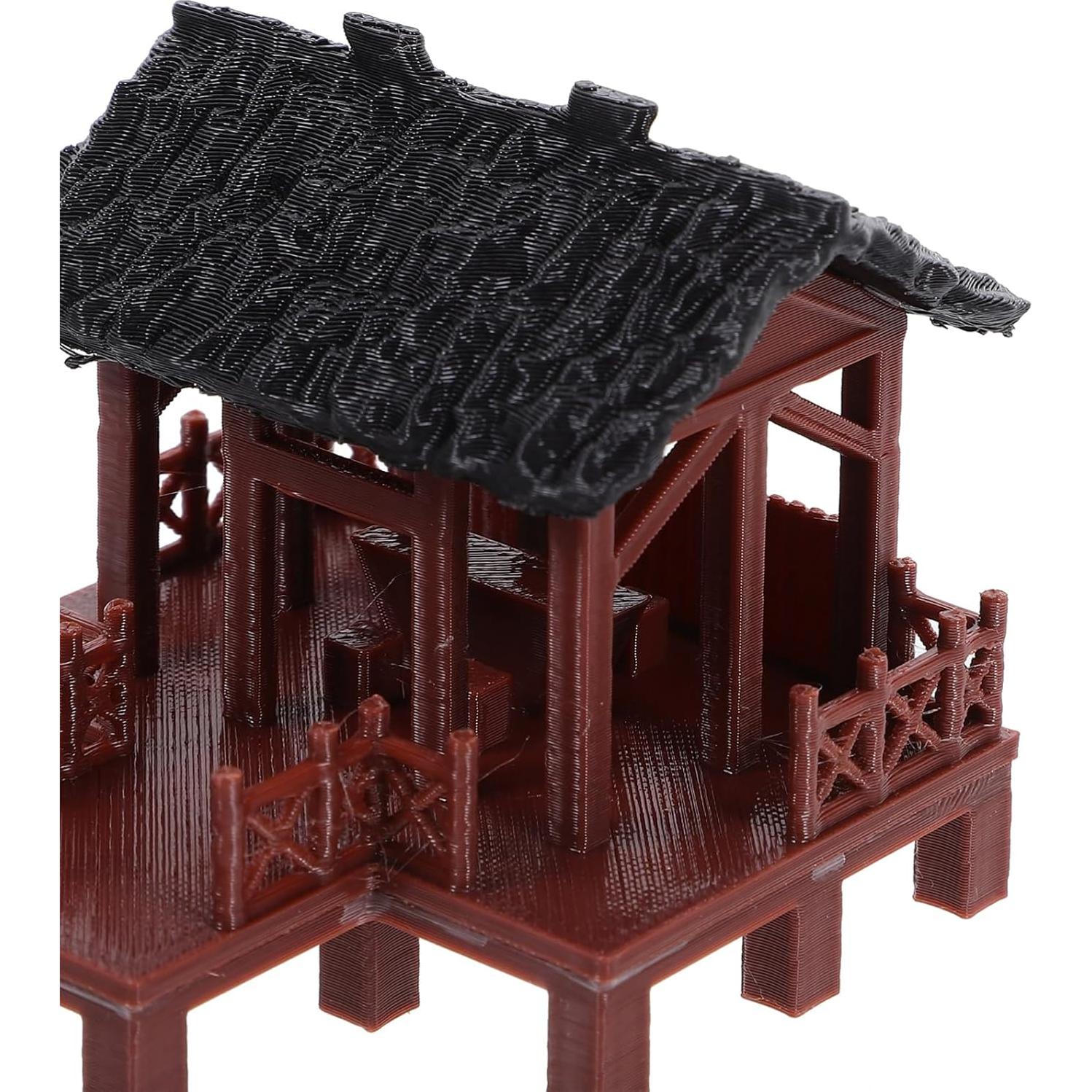 Estatua Mini Pagoda Zerodeko 6x6 cm Decoración Jardín Zen