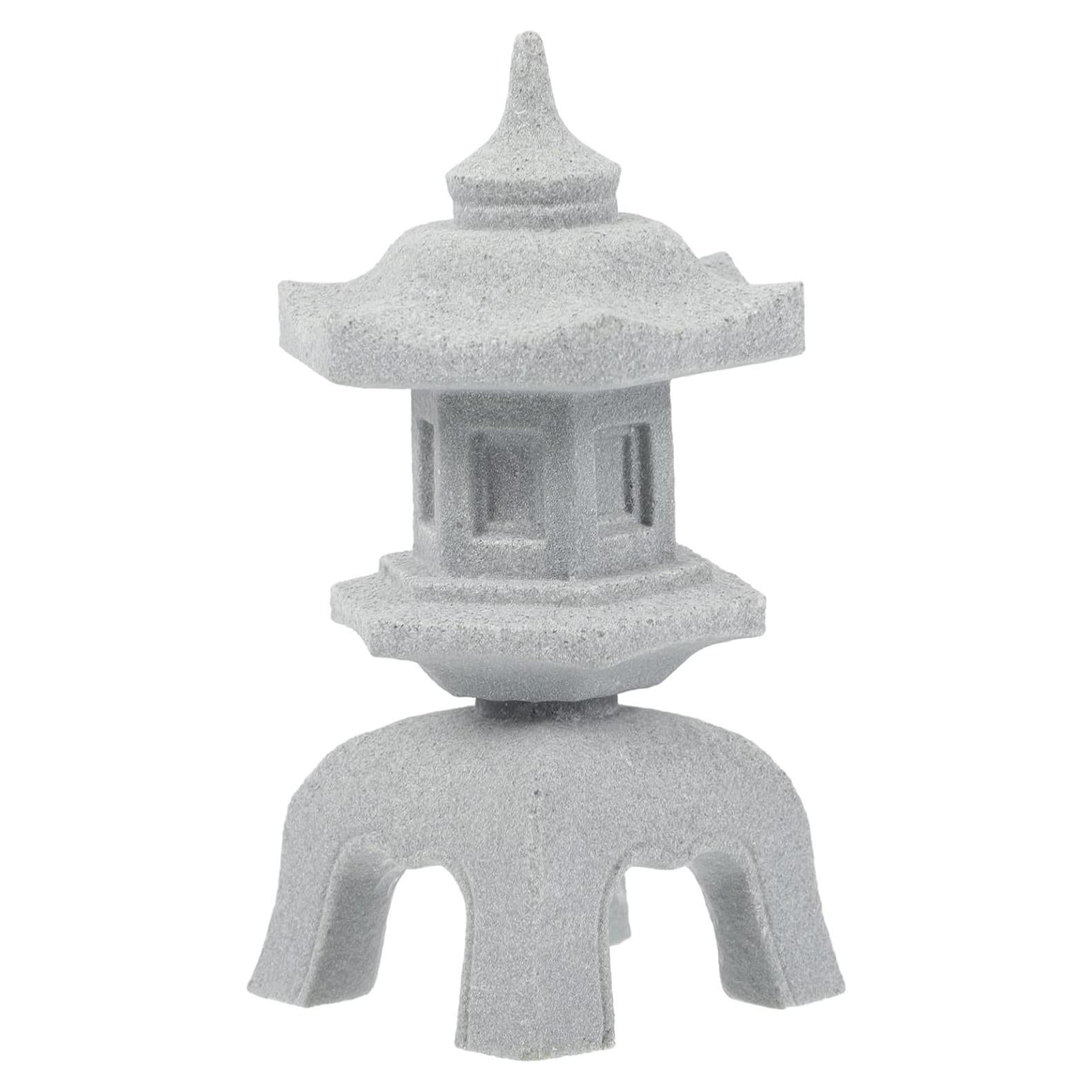 Estatua de Jardín Zen Asiático KONTONTY en Forma de Lámpara