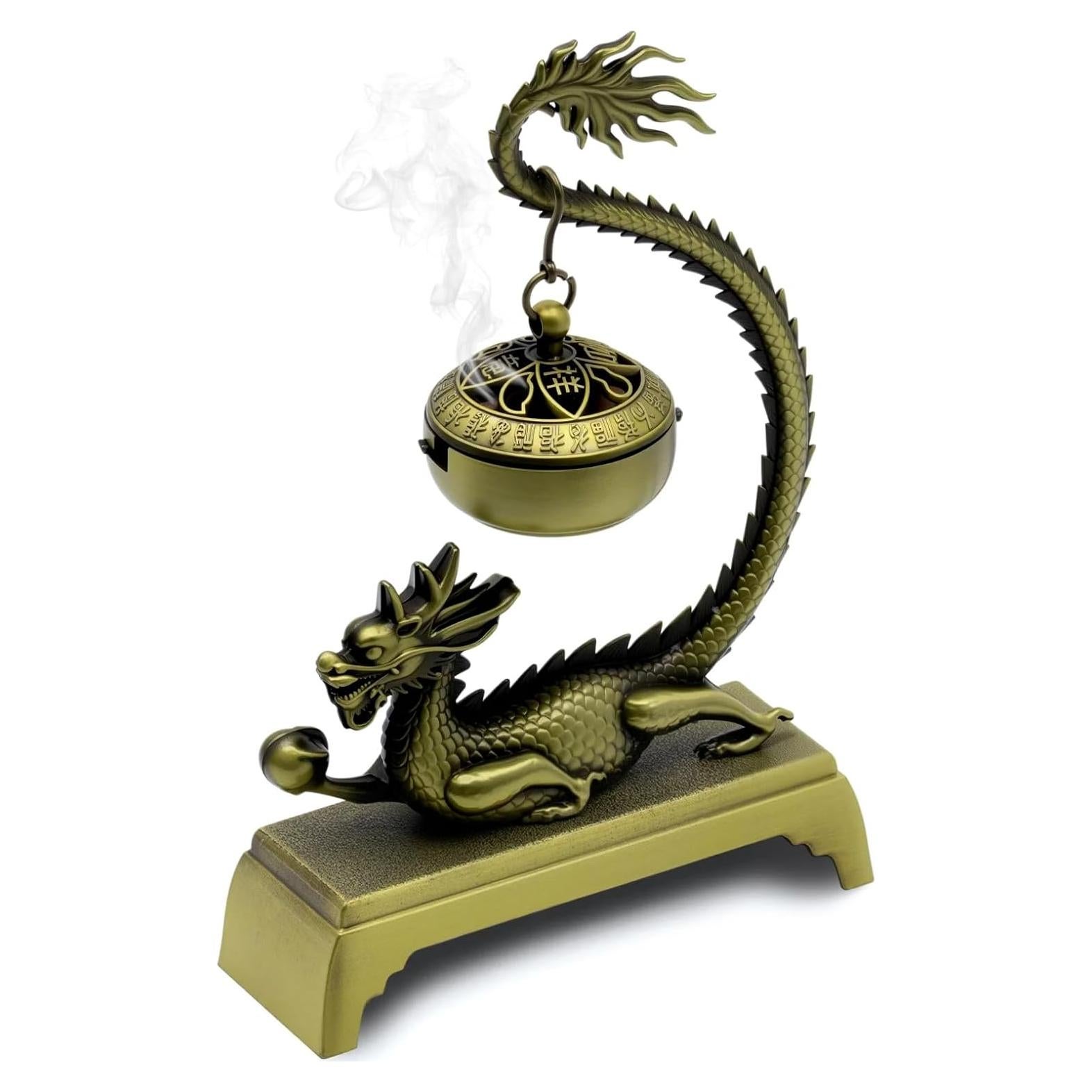 Quemador de Incienso Dragón con 40 Varitas - Craftmastudio