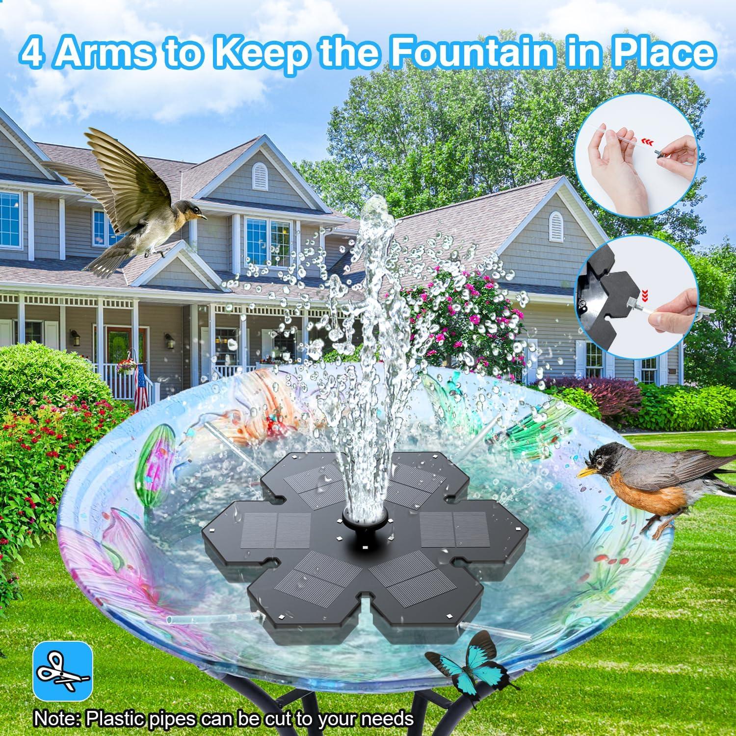 Fuente Solar GAIZERL 3.5W con Batería 2000mAh y LED