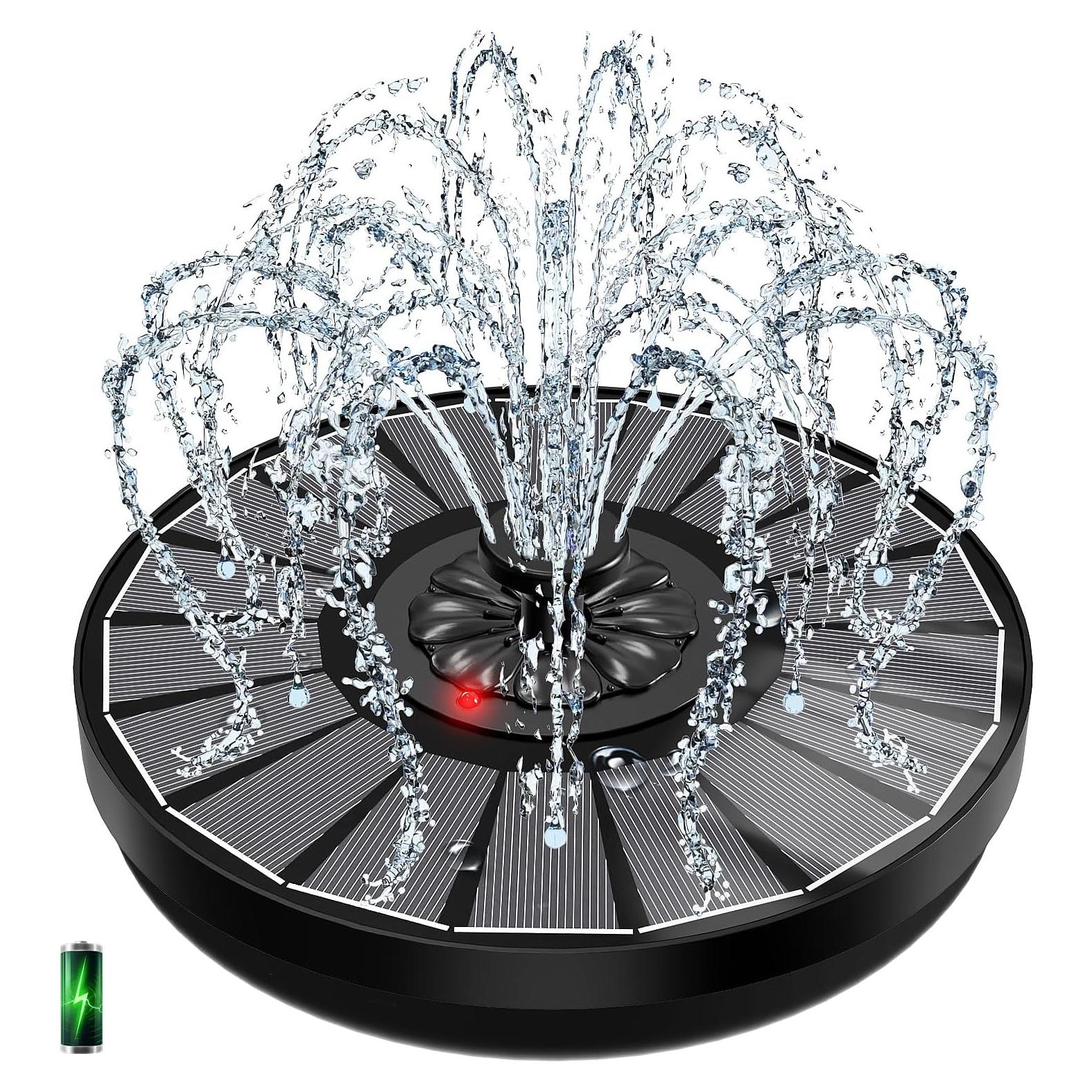 Fuente Solar Yzert 2000mAh con Indicador de Batería - 18cm