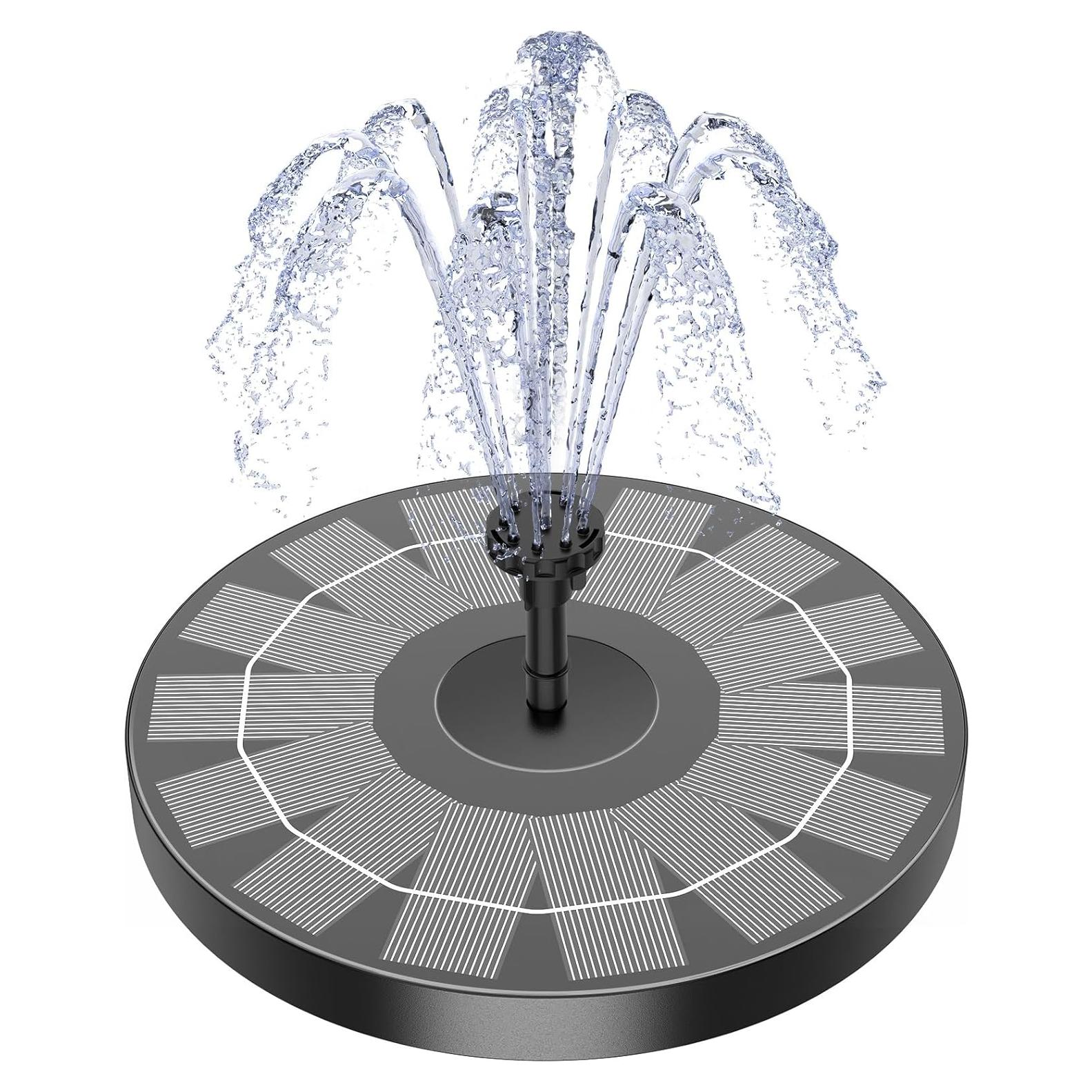 Bomba de Fuente Solar AISITIN 2.5W para Baño de Aves