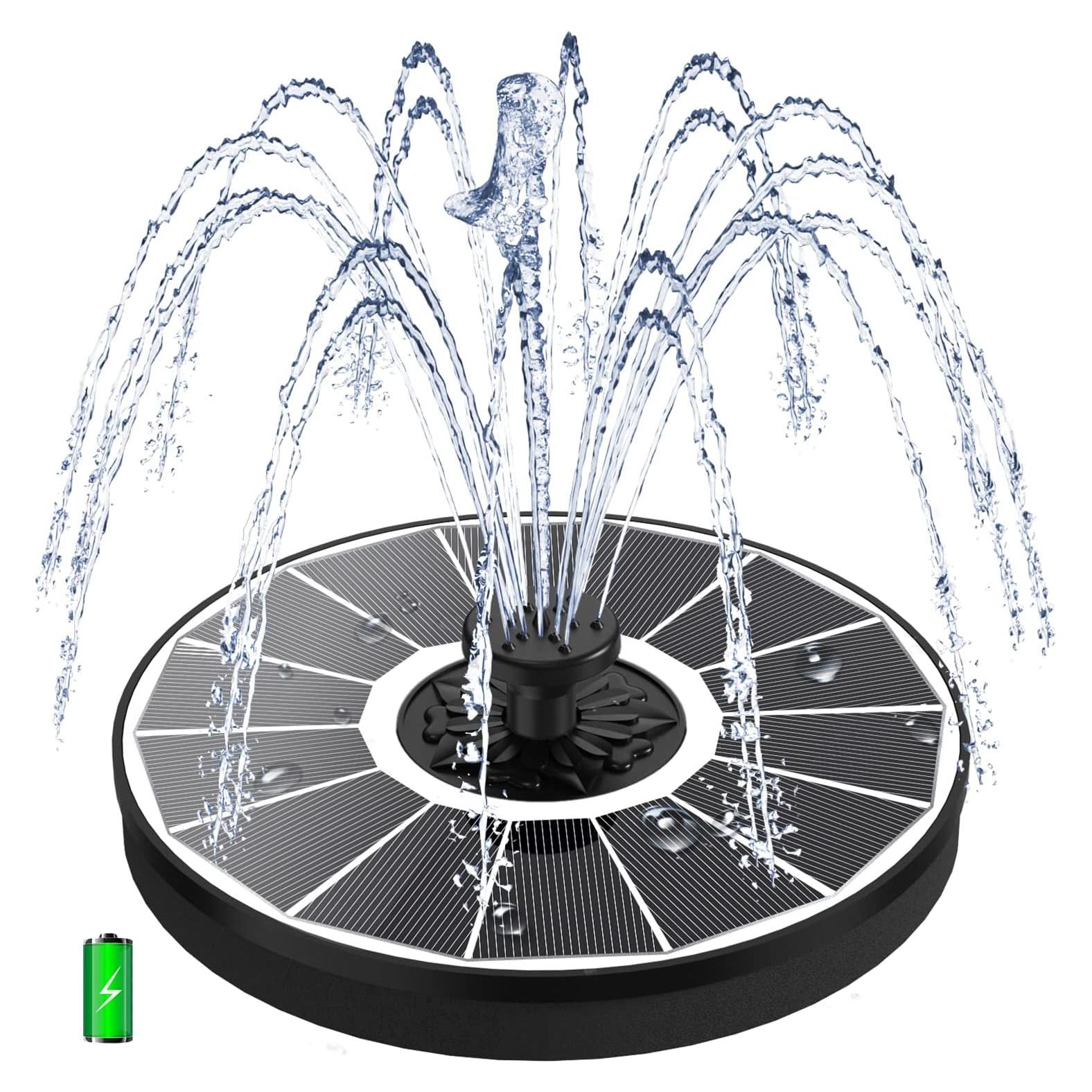 Fuente Solar Yzert 3.5W con Batería 2000mAh para Jardín