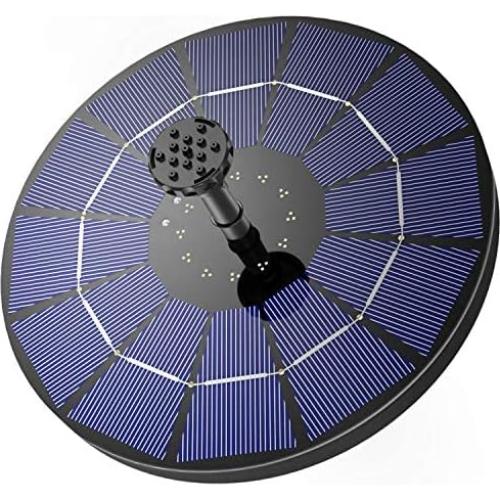 Bomba de Fuente Solar AISITIN 3.5W con Batería 1500mAh