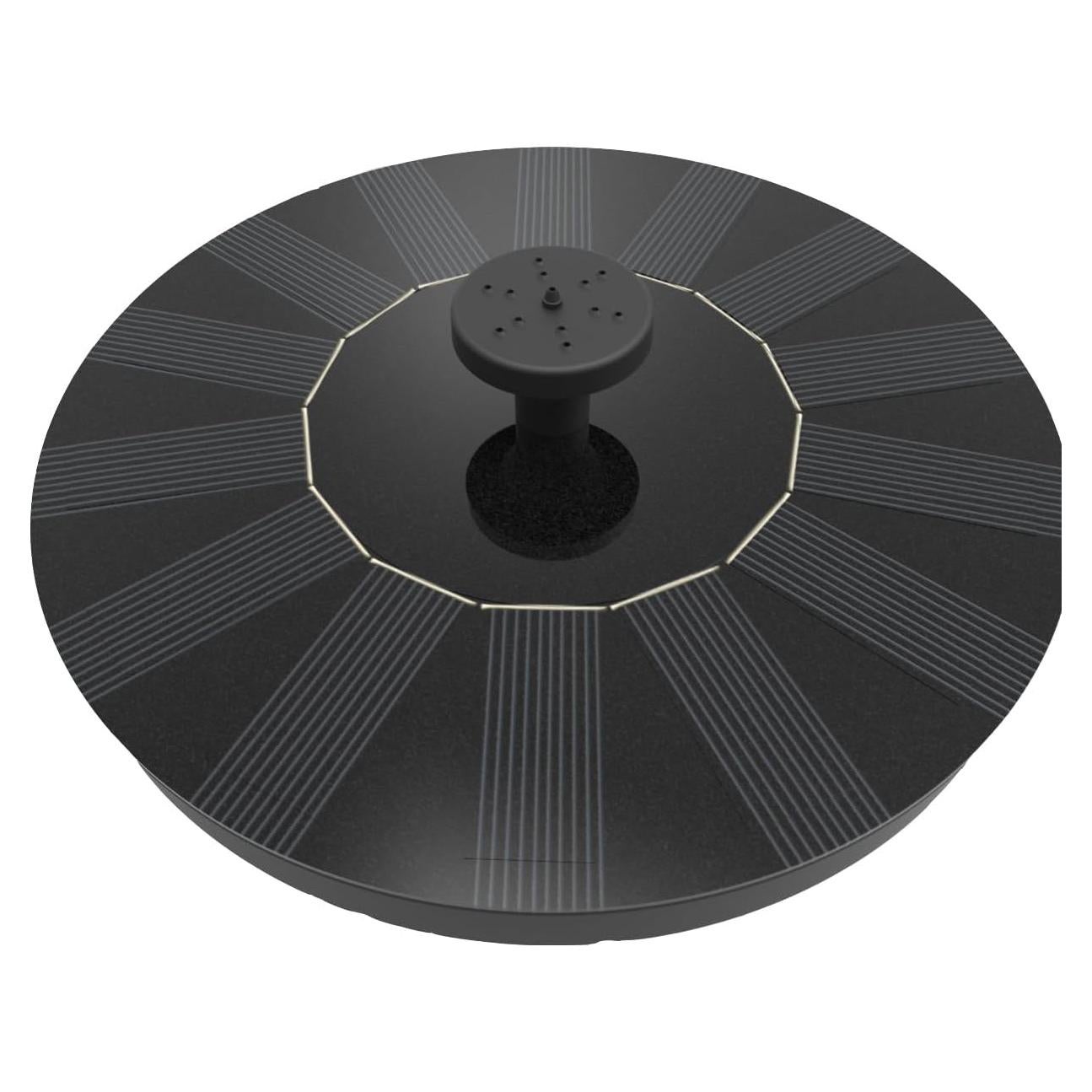 Fuente Solar Solatec 1.4W con Panel Solar para Jardín