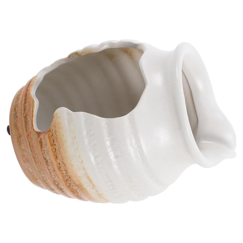 Maceta de Cerámica SUPVOX con Fuente de Agua para Jardín