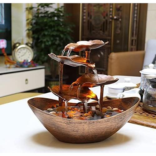 Fuente de Agua de Mesa LED CHUNBANGDM con Bomba Automática 1.1kg