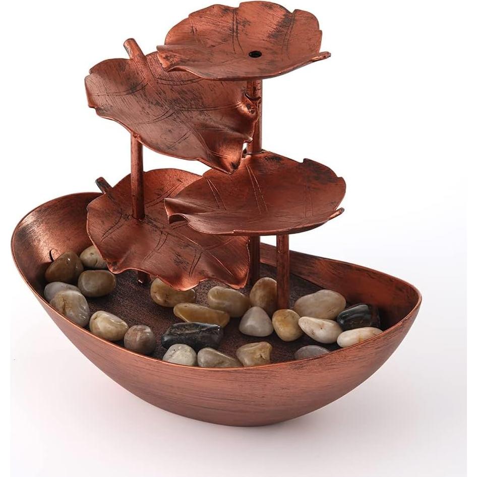 Fuente de Agua de Mesa LED CHUNBANGDM con Bomba Automática 1.1kg