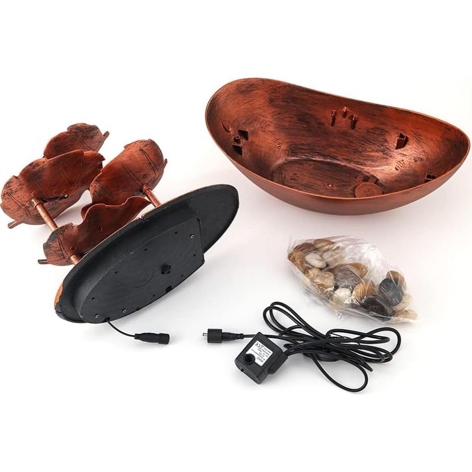 Fuente de Agua de Mesa LED CHUNBANGDM con Bomba Automática 1.1kg