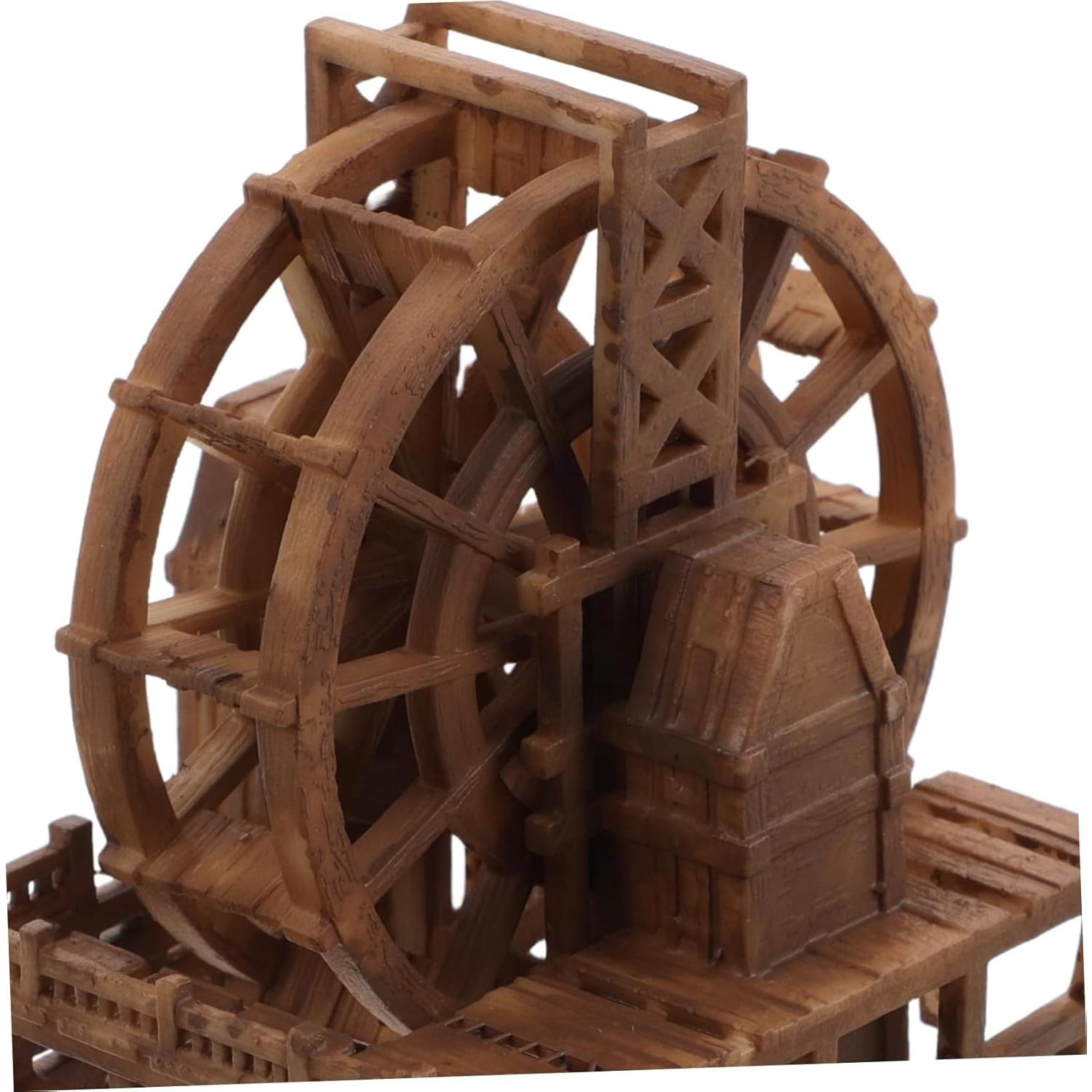 Adorno Miniatura Rueda de Agua BESTYASH para Acuario 4.19cm