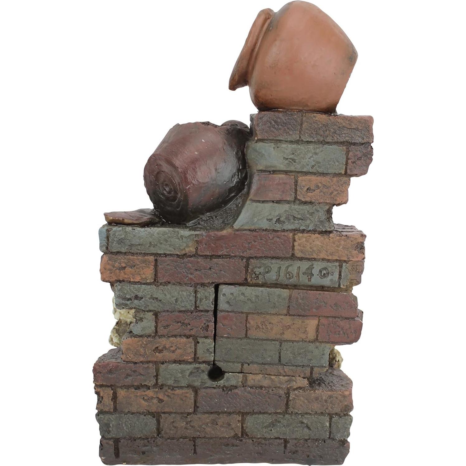 Fuente de Jardín Iluminada Design Toscano Villa La Piccolina