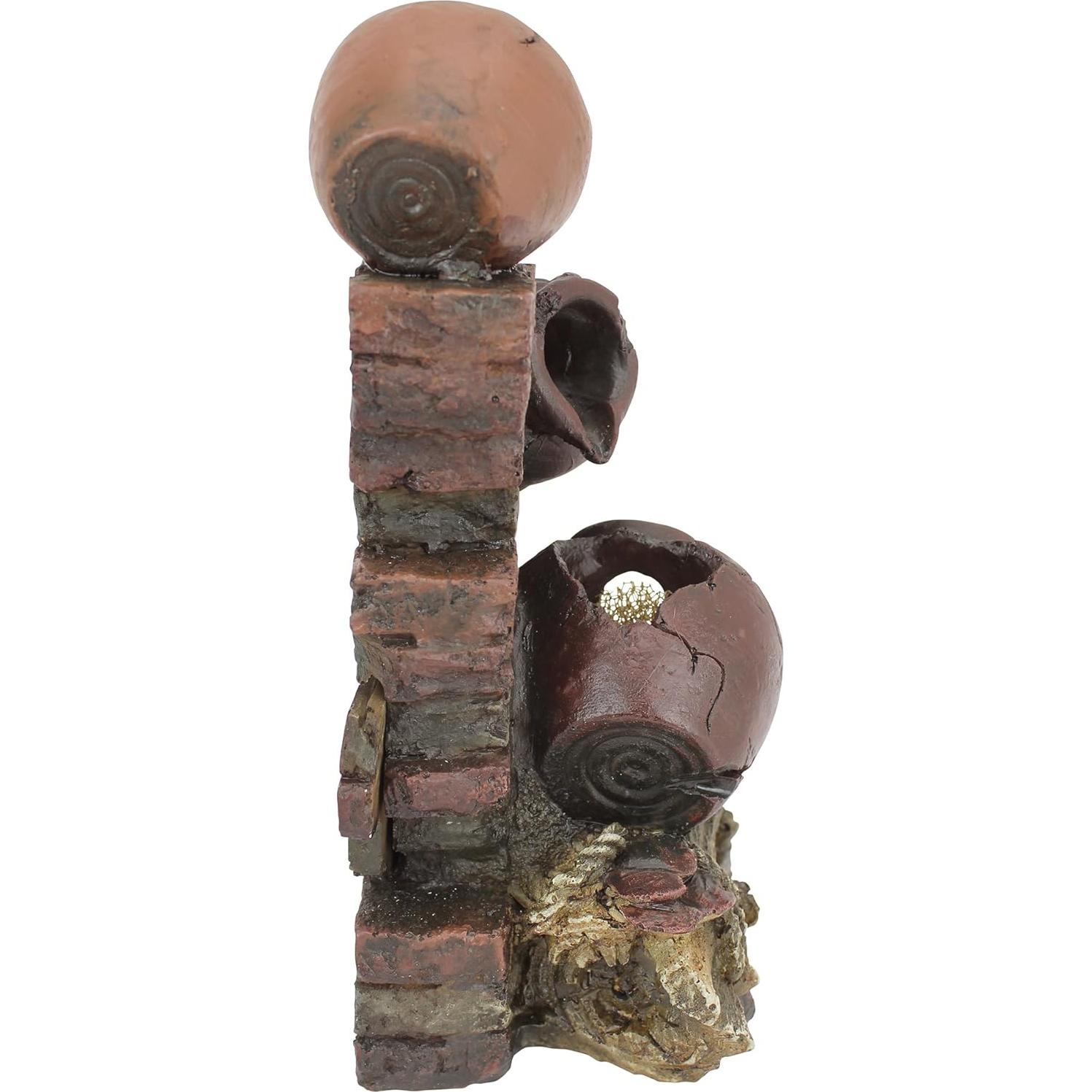 Fuente de Jardín Iluminada Design Toscano Villa La Piccolina