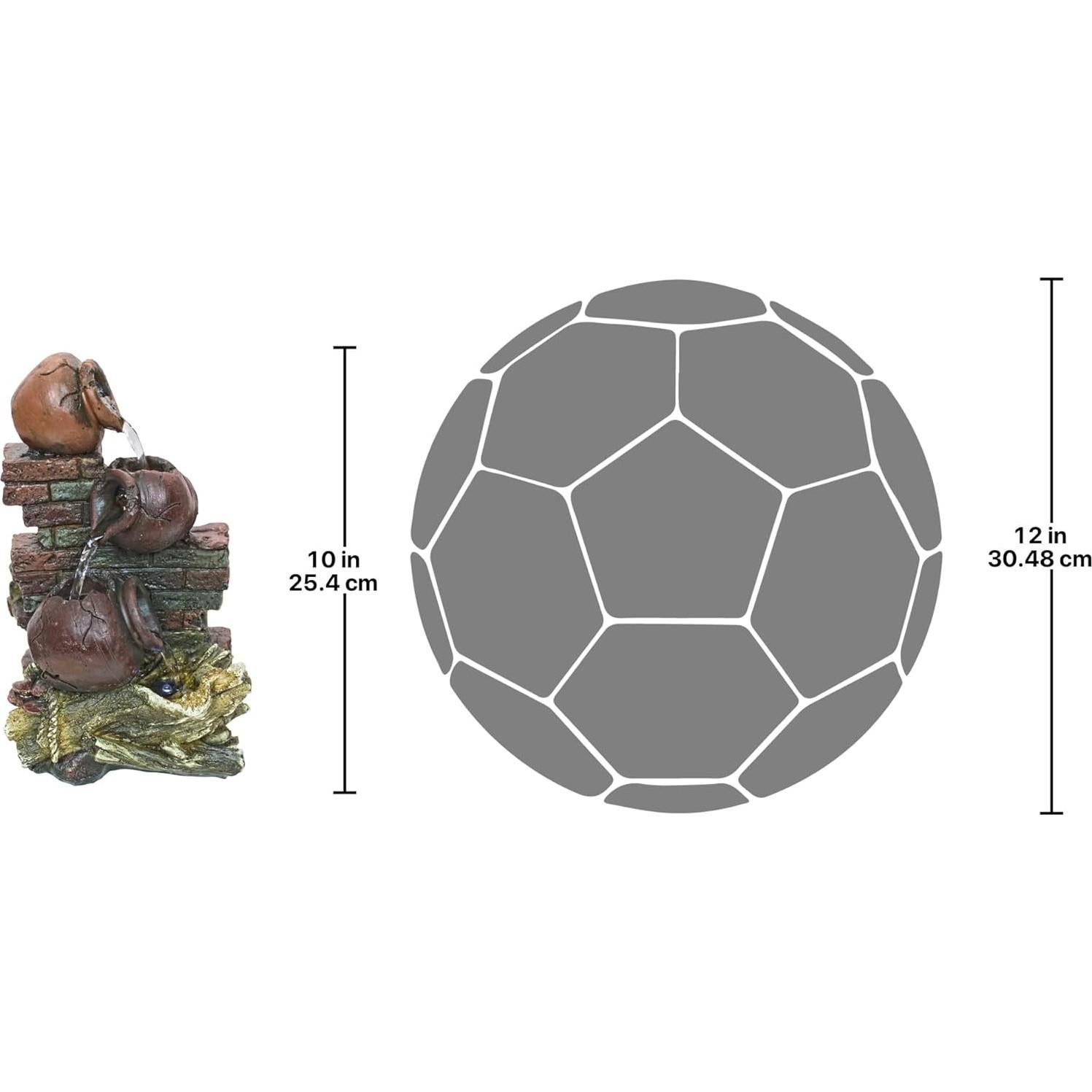 Fuente de Jardín Iluminada Design Toscano Villa La Piccolina