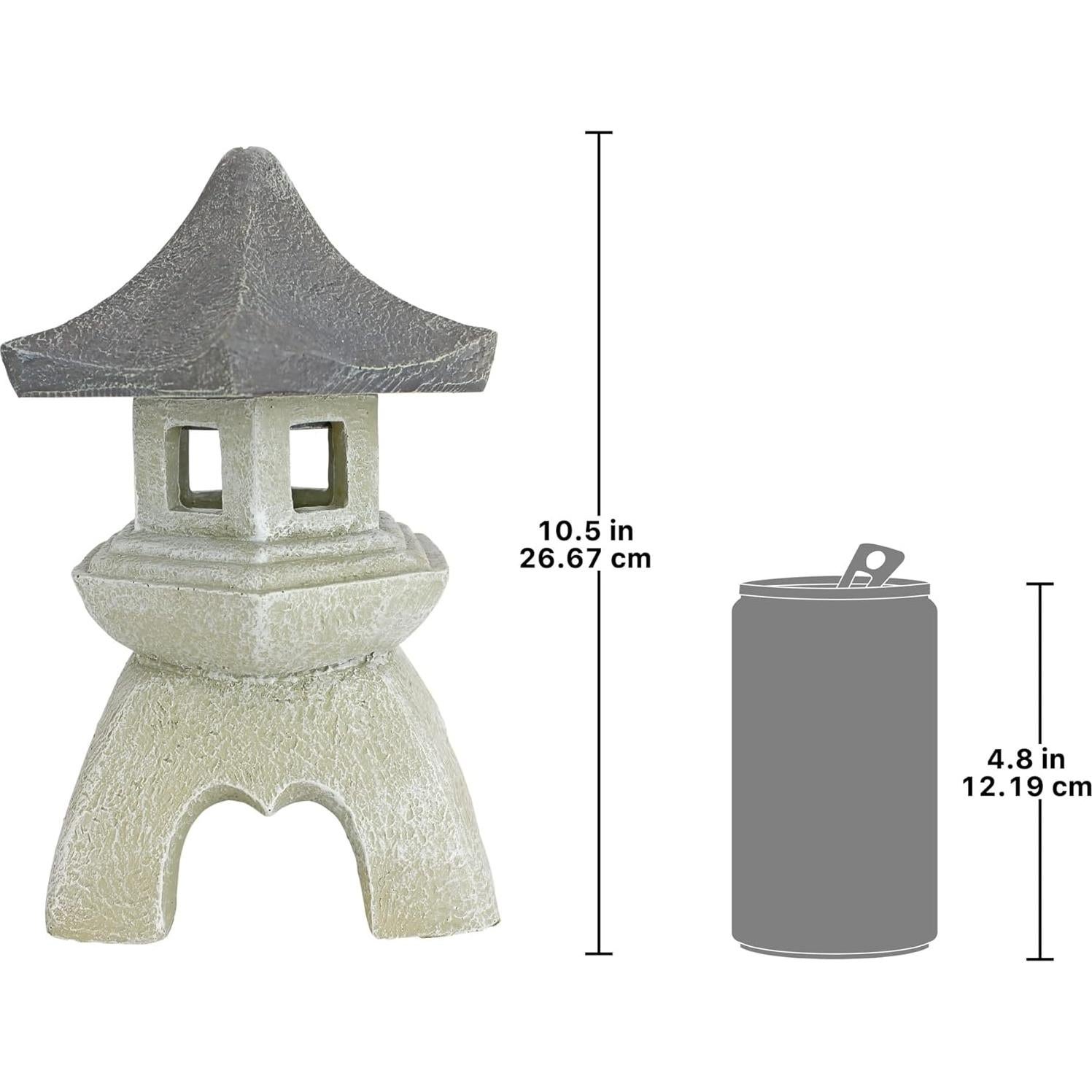 Estatuas de Pagoda Mediana Design Toscano NG729869 - Juego de 2