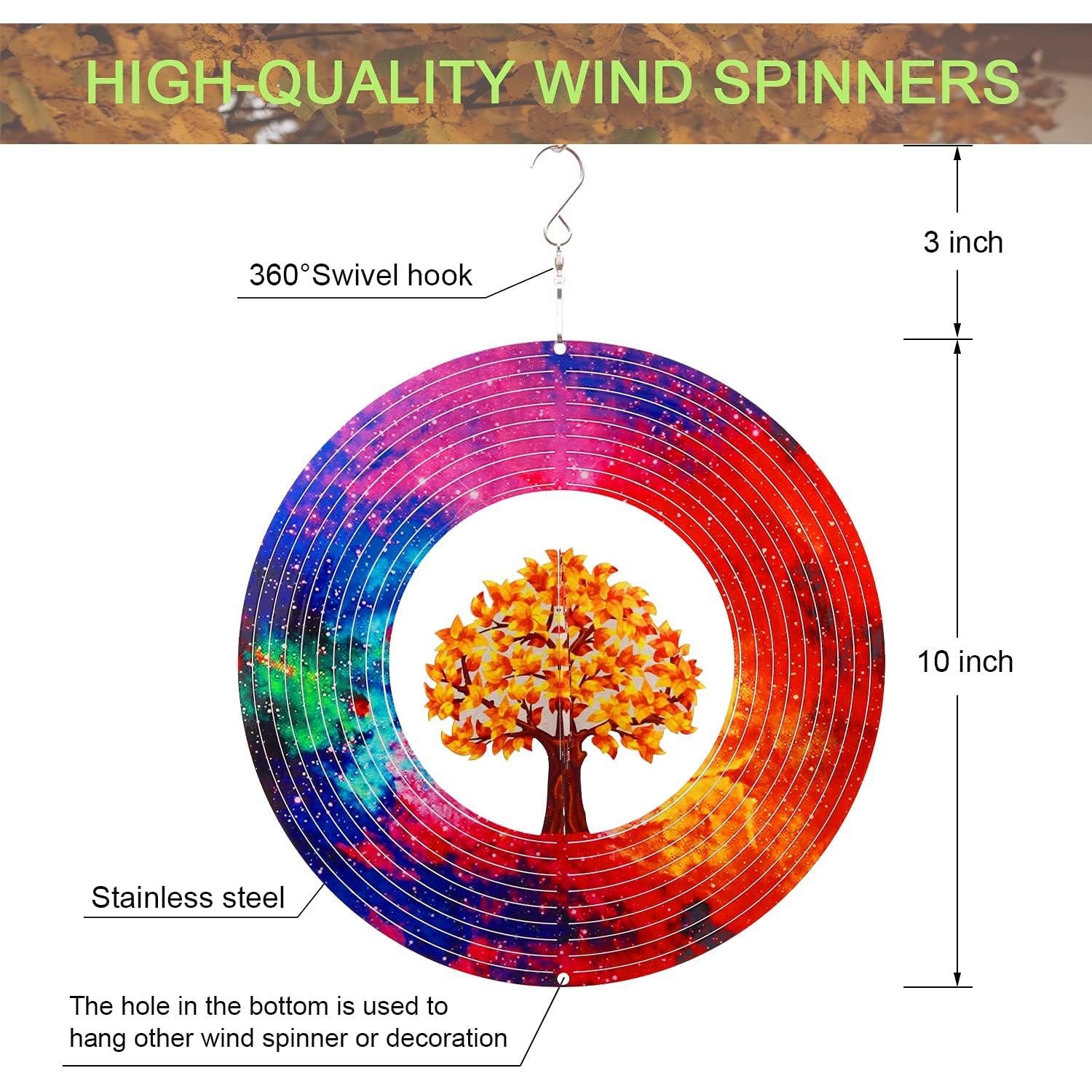Girador Cinético de Acero Inoxidable Canción de Primavera 3D