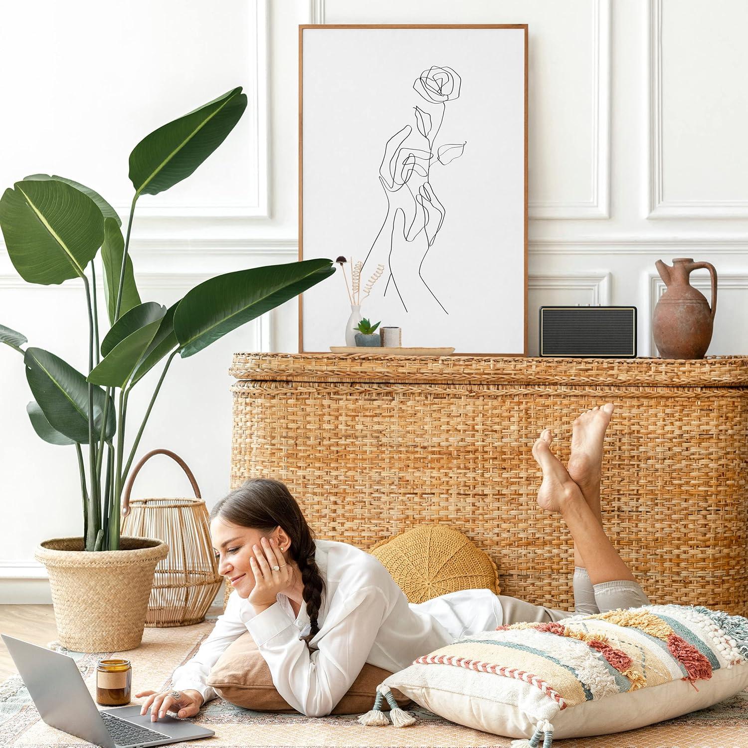 Relaxdays Candle Holder Set, Zen Garden, Tray, Sand & Stones, Decorative Plant, H x W x D: Approx. 26 x 34 x 17.5 cm, Ceramics