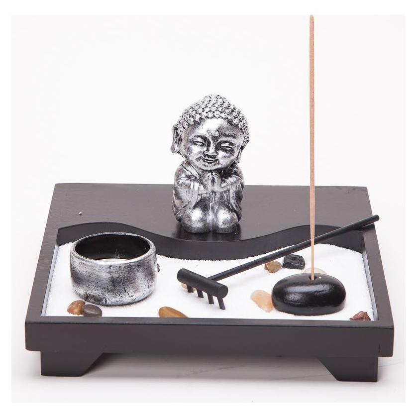 Jardín Zen de Arena THY COLLECTIBLES con Buda e Incienso